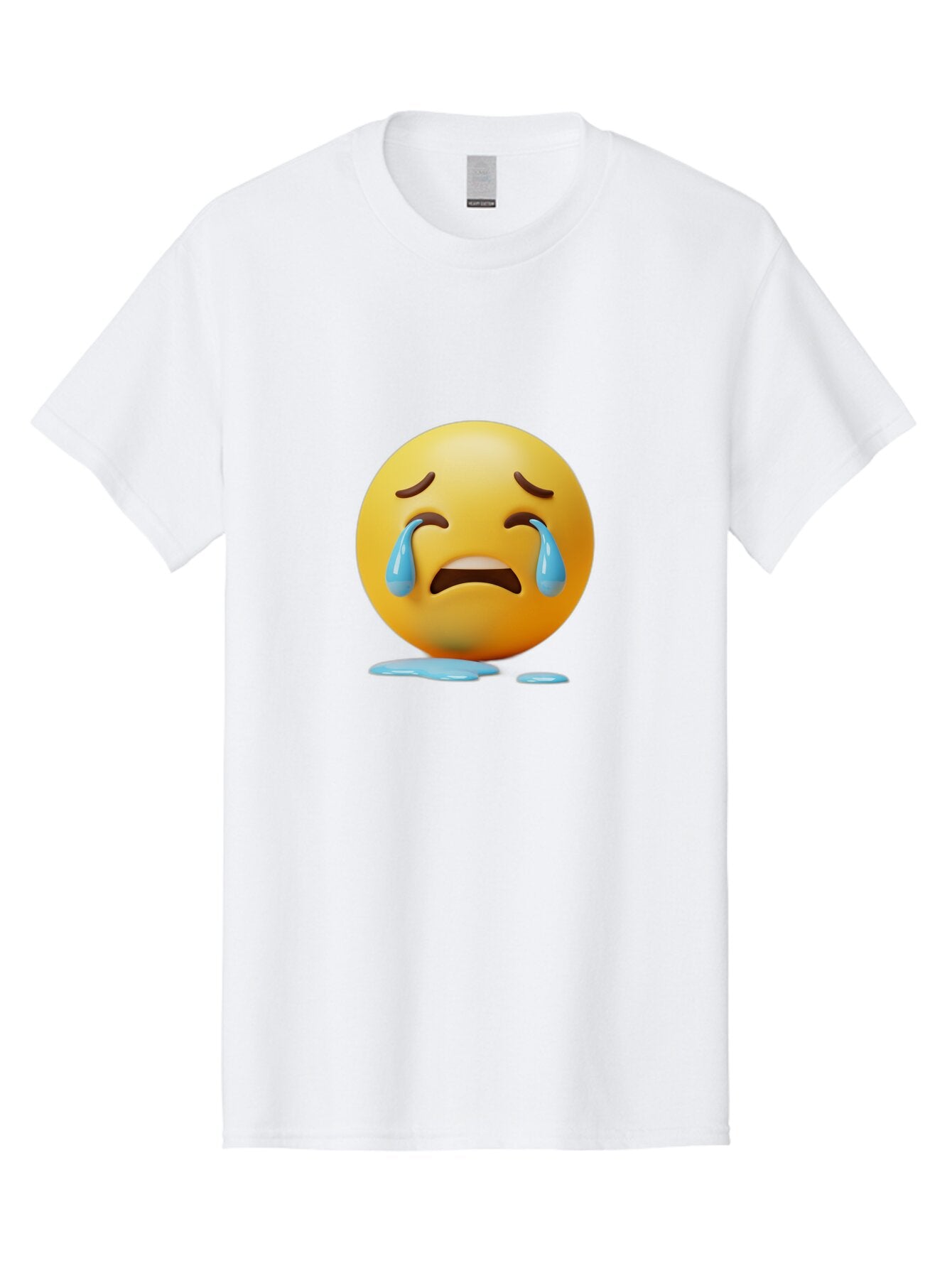 Crying-Face-Emoji-1 Men'S Graphic Tee, 100% Cotton, Comfortable Casual Summer Wear, Machine Washable, Vintage Camera, Old Camera, Antique Camera, Black Camera, Classic Photography, Photography Equipment, Nostalgic Device, Film Camera, Baq624 11