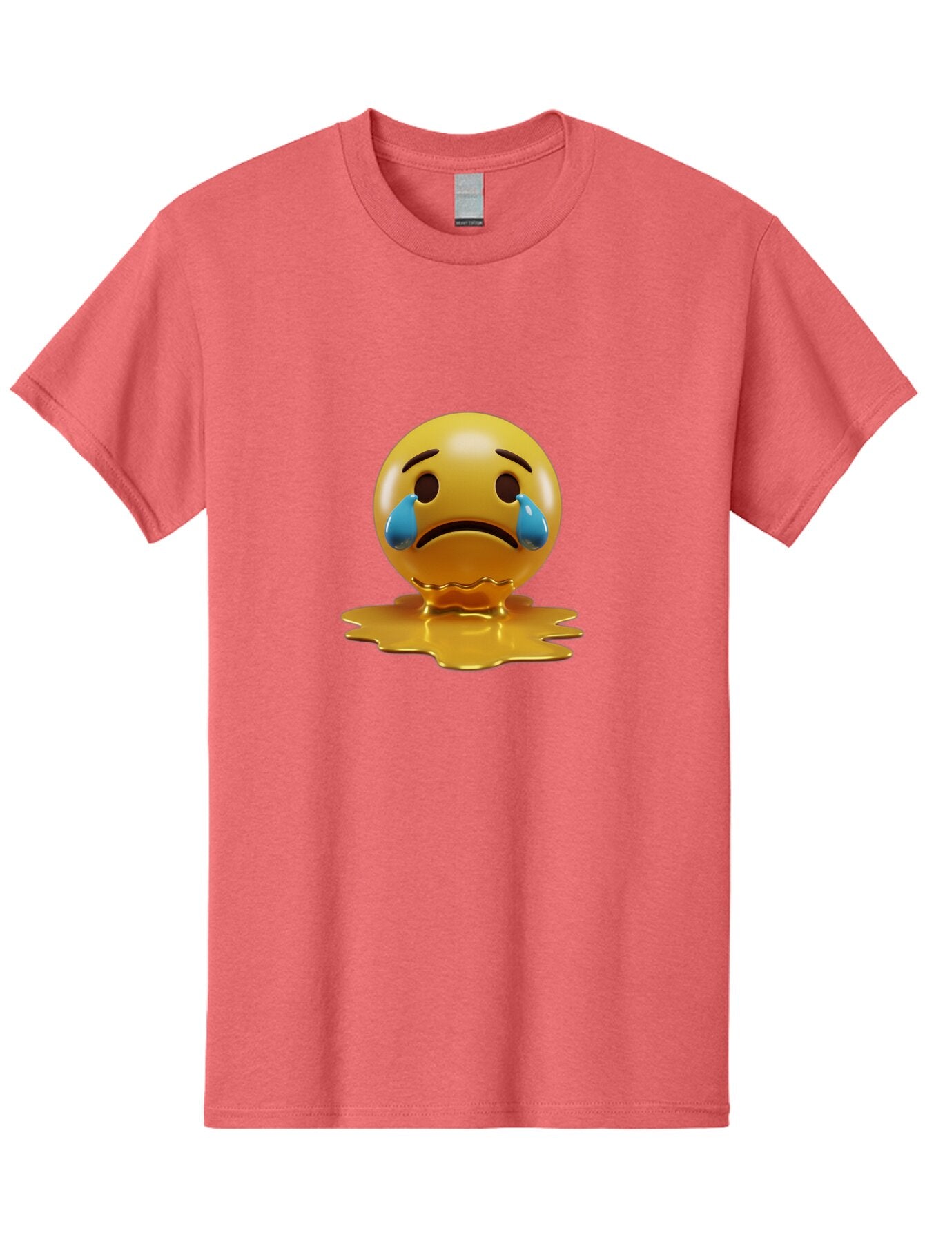 Crying-Face-Emoji-2 Men'S Graphic Tee, 100% Cotton, Comfortable Casual Summer Wear, Machine Washable, Vintage Camera, Old Camera, Antique Camera, Black Camera, Classic Photography, Photography Equipment, Nostalgic Device, Film Camera, Baq625 2