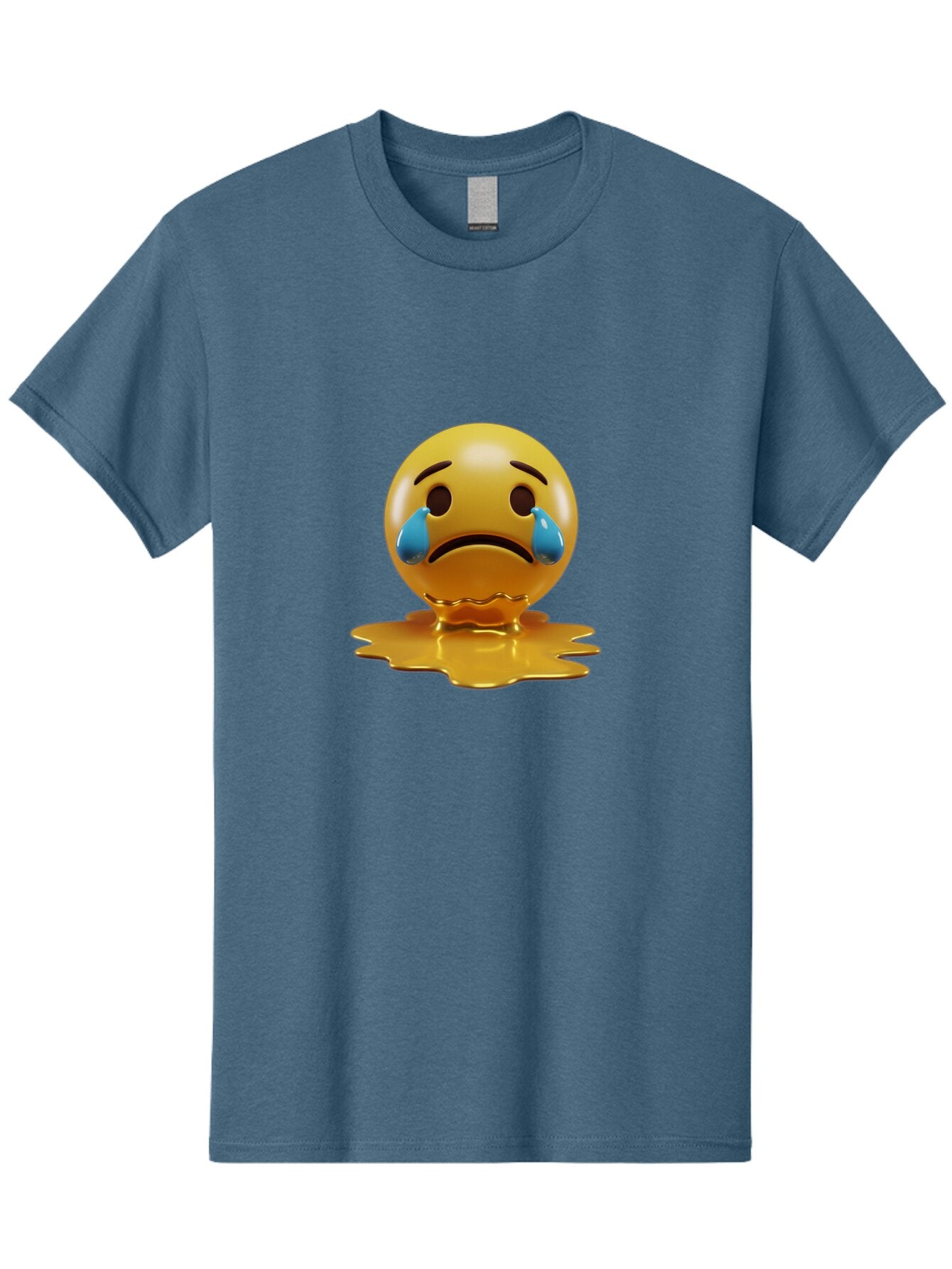 Crying-Face-Emoji-2 Men'S Graphic Tee, 100% Cotton, Comfortable Casual Summer Wear, Machine Washable, Vintage Camera, Old Camera, Antique Camera, Black Camera, Classic Photography, Photography Equipment, Nostalgic Device, Film Camera, Baq625 6