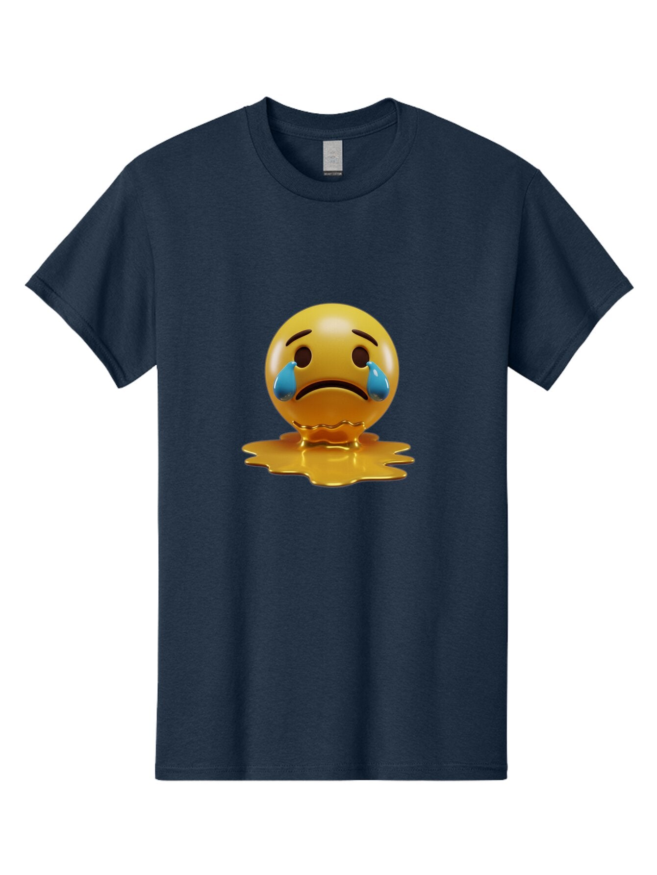Crying-Face-Emoji-2 Men'S Graphic Tee, 100% Cotton, Comfortable Casual Summer Wear, Machine Washable, Vintage Camera, Old Camera, Antique Camera, Black Camera, Classic Photography, Photography Equipment, Nostalgic Device, Film Camera, Baq625 12