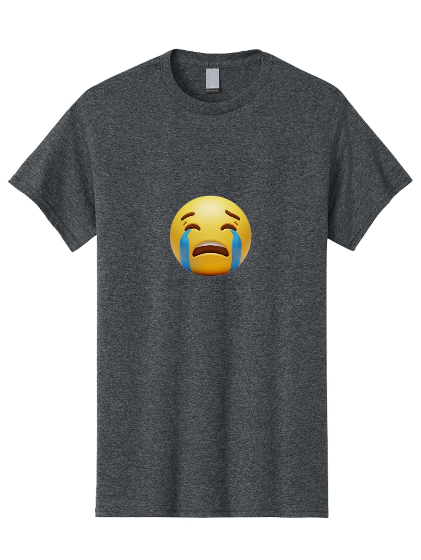 Crying-Face-Emoji-3 Men'S Graphic Tee, 100% Cotton, Comfortable Casual Summer Wear, Machine Washable, Vintage Camera, Old Camera, Antique Camera, Black Camera, Classic Photography, Photography Equipment, Nostalgic Device, Film Camera, Baq626 6