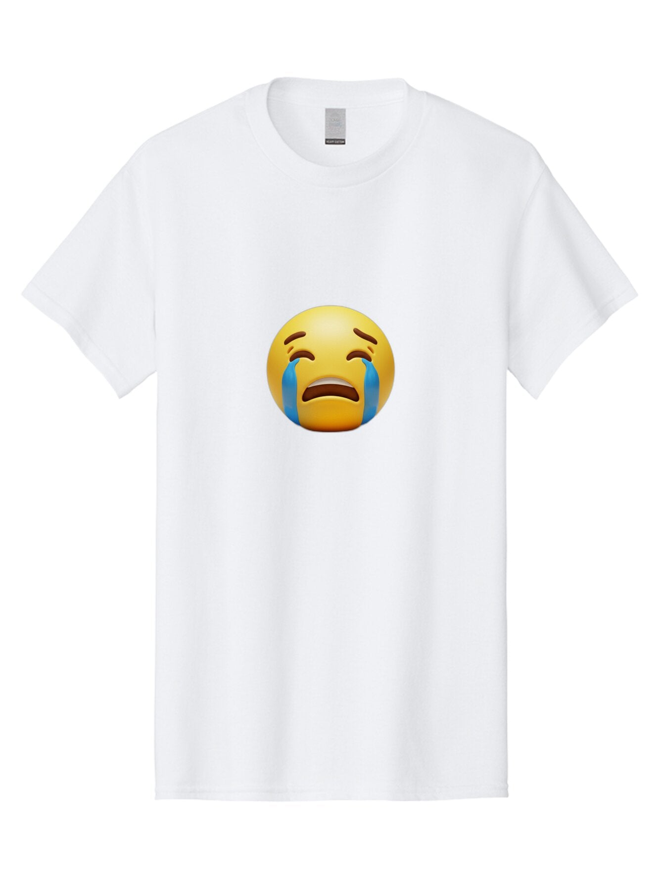 Crying-Face-Emoji-3 Men'S Graphic Tee, 100% Cotton, Comfortable Casual Summer Wear, Machine Washable, Vintage Camera, Old Camera, Antique Camera, Black Camera, Classic Photography, Photography Equipment, Nostalgic Device, Film Camera, Baq626 9