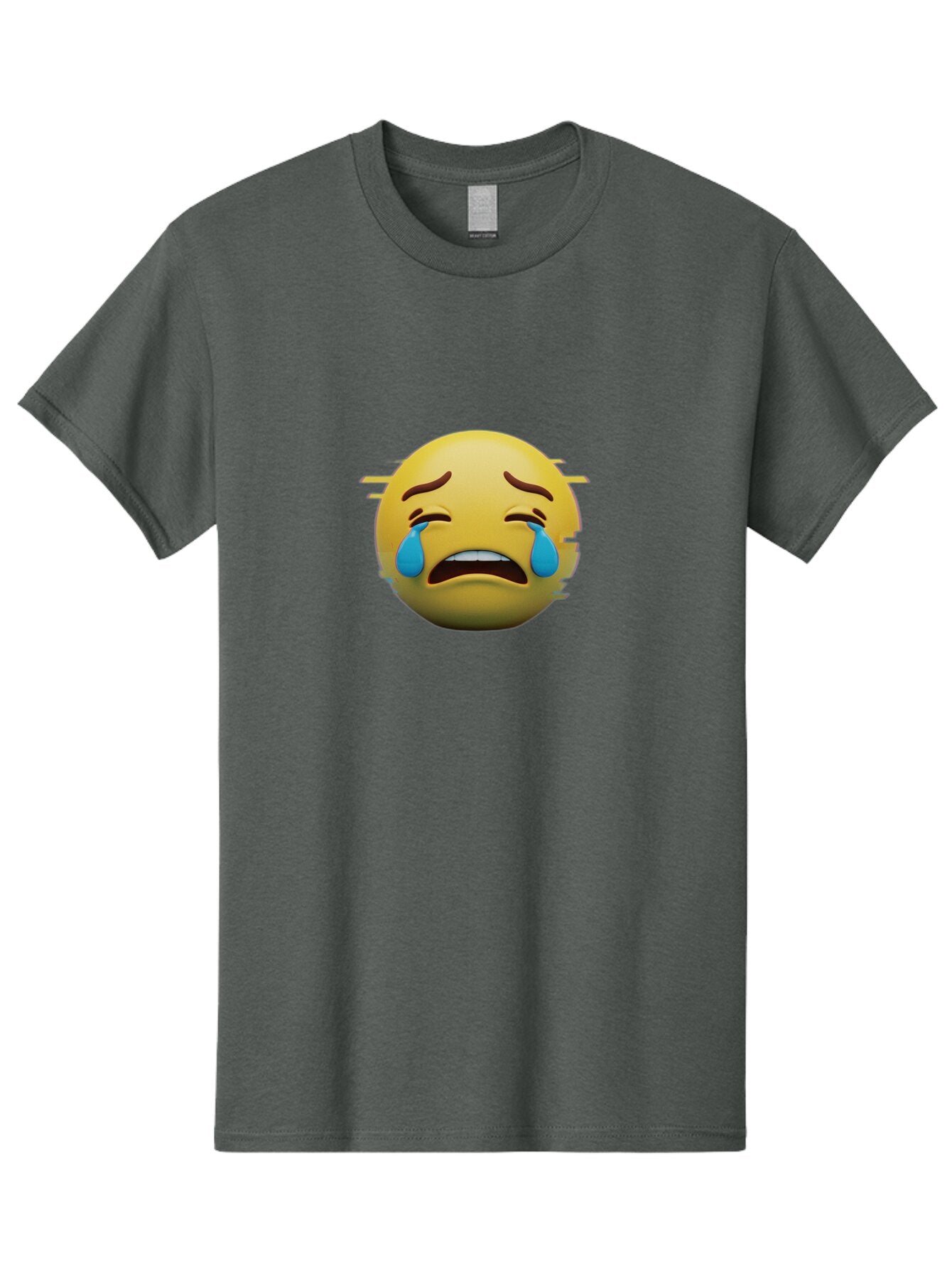 Crying-Face-Emoji-4 Men'S Graphic Tee, 100% Cotton, Comfortable Casual Summer Wear, Machine Washable, Vintage Camera, Old Camera, Antique Camera, Black Camera, Classic Photography, Photography Equipment, Nostalgic Device, Film Camera, Baq627 10