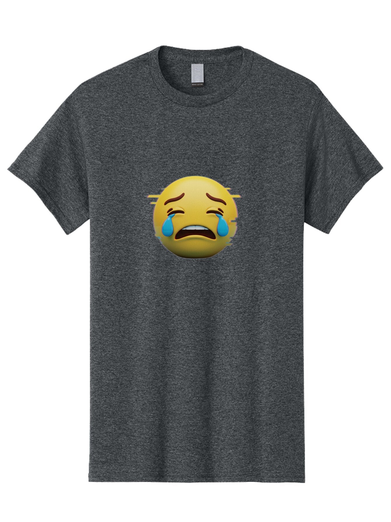 Crying-Face-Emoji-4 Men'S Graphic Tee, 100% Cotton, Comfortable Casual Summer Wear, Machine Washable, Vintage Camera, Old Camera, Antique Camera, Black Camera, Classic Photography, Photography Equipment, Nostalgic Device, Film Camera, Baq627 5