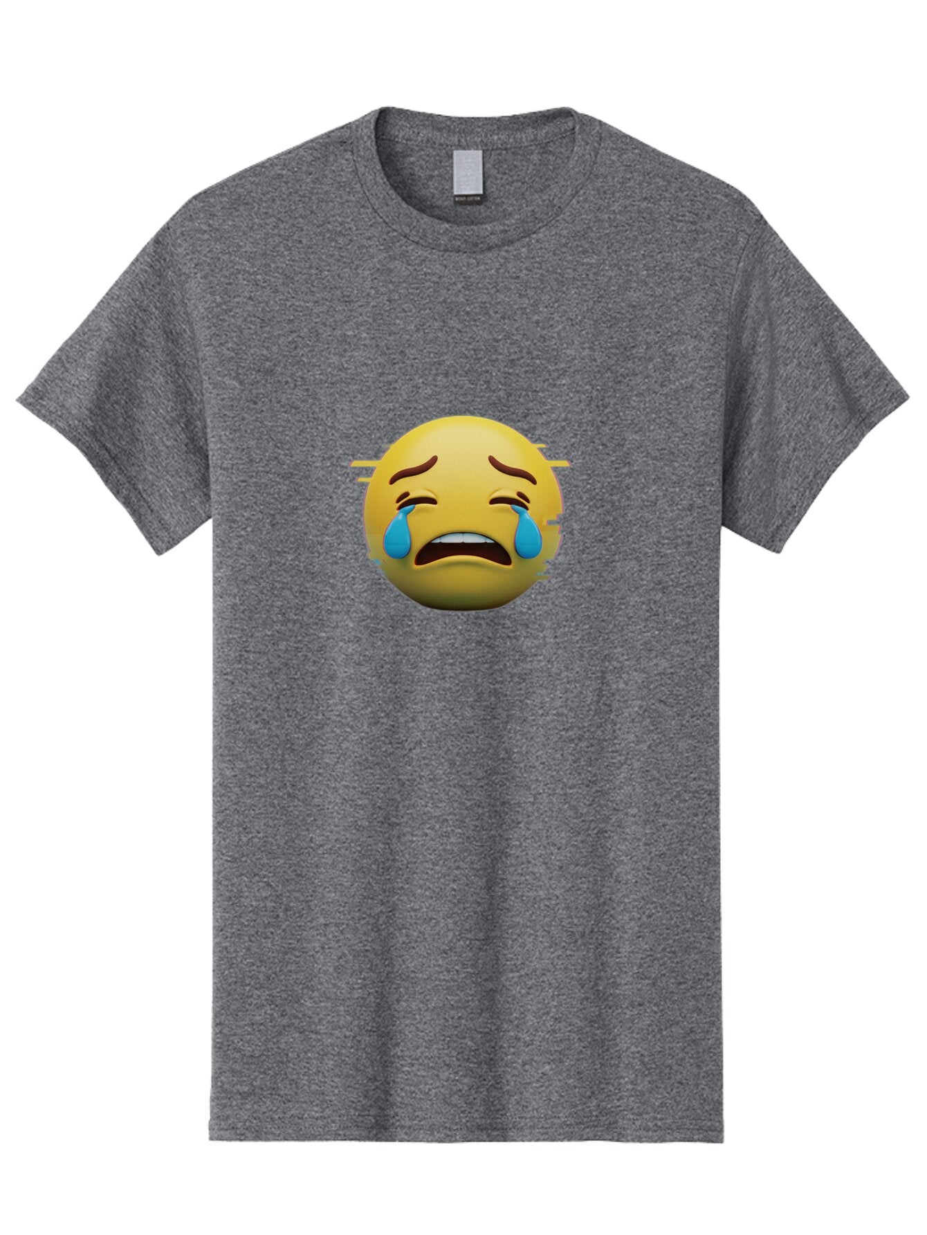 Crying-Face-Emoji-4 Men'S Graphic Tee, 100% Cotton, Comfortable Casual Summer Wear, Machine Washable, Vintage Camera, Old Camera, Antique Camera, Black Camera, Classic Photography, Photography Equipment, Nostalgic Device, Film Camera, Baq627 6