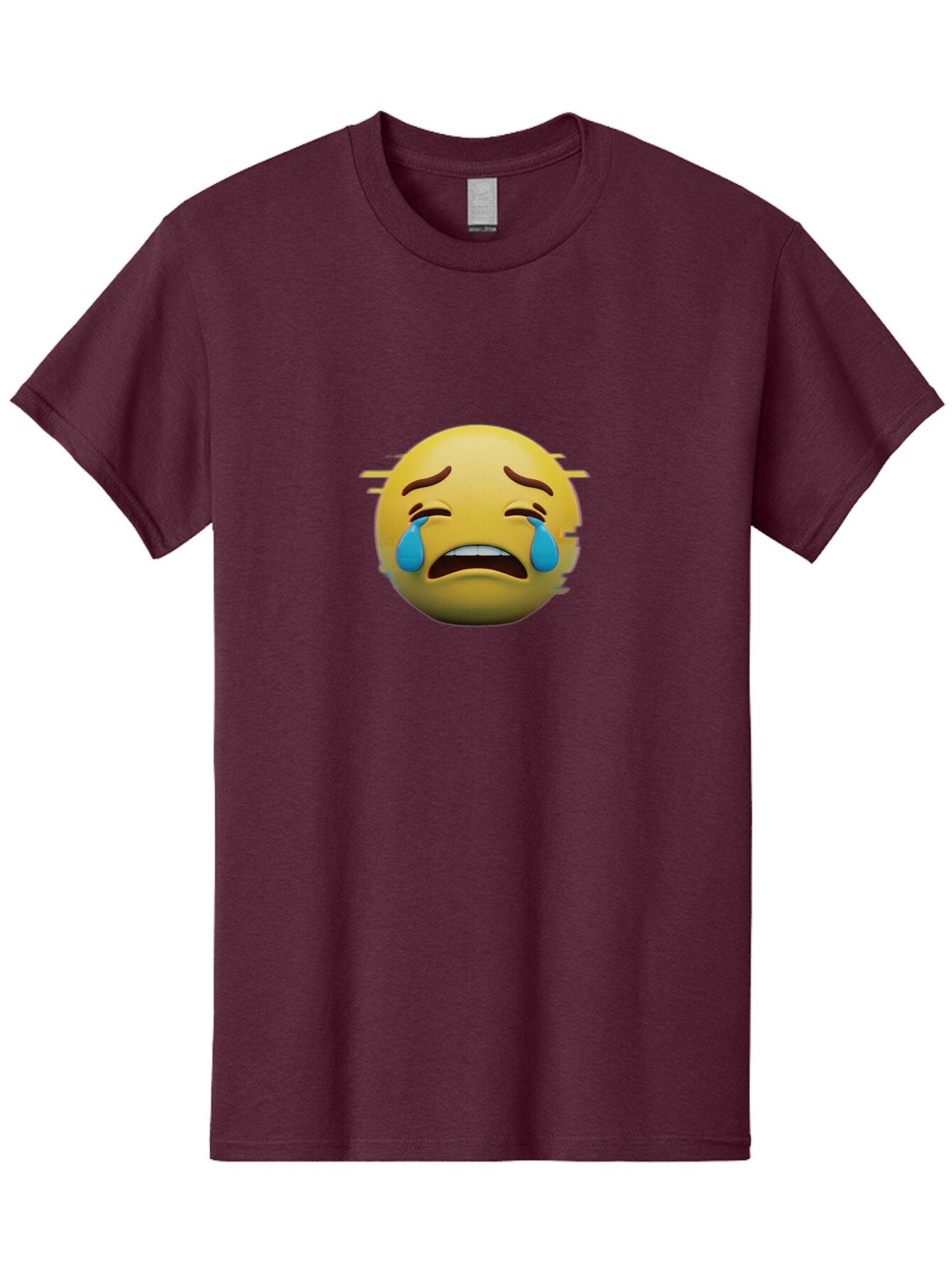 Crying-Face-Emoji-4 Men'S Graphic Tee, 100% Cotton, Comfortable Casual Summer Wear, Machine Washable, Vintage Camera, Old Camera, Antique Camera, Black Camera, Classic Photography, Photography Equipment, Nostalgic Device, Film Camera, Baq627 14