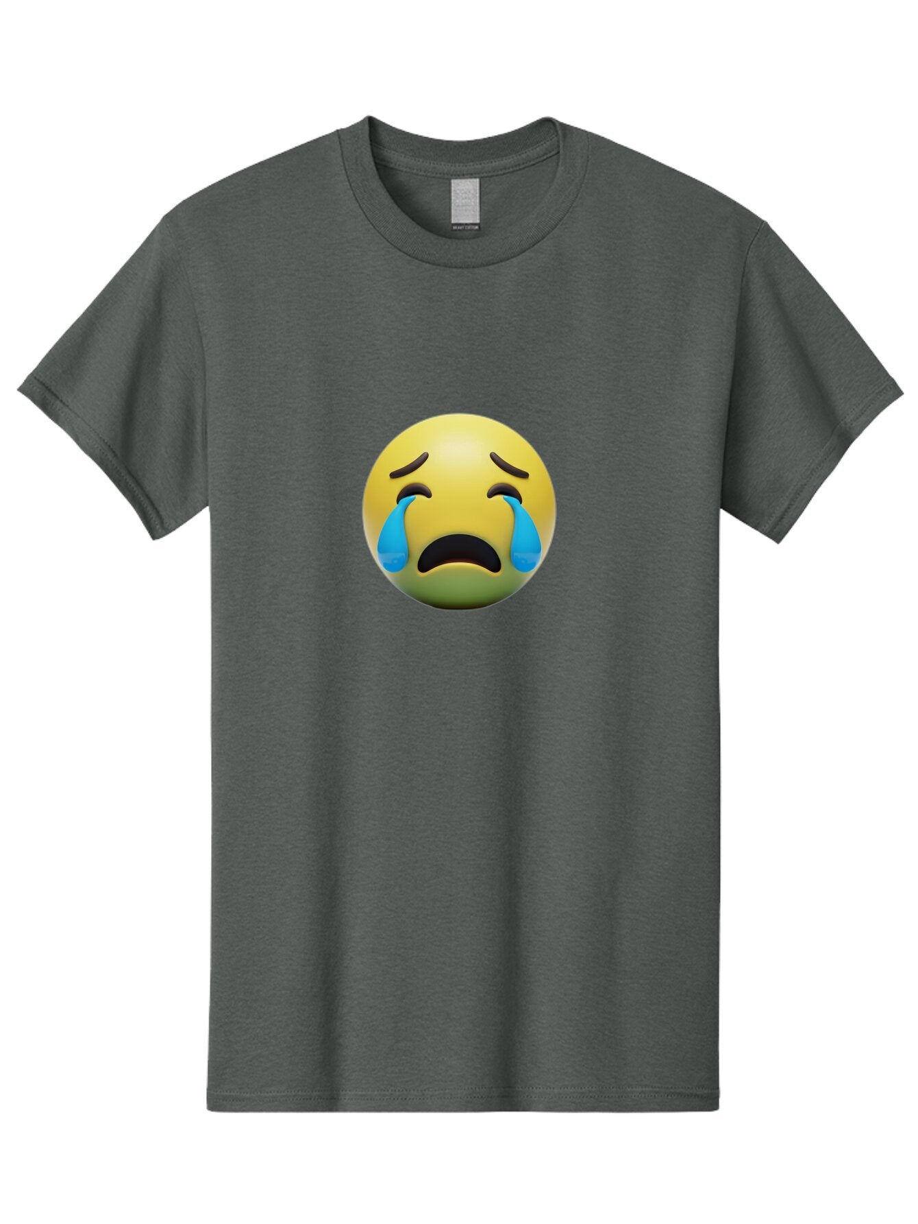 Crying-Face-Emoji Men'S Graphic Tee, 100% Cotton, Comfortable Casual Summer Wear, Machine Washable, Vintage Camera, Old Camera, Antique Camera, Black Camera, Classic Photography, Photography Equipment, Nostalgic Device, Film Camera, Camera Art Baq628 11