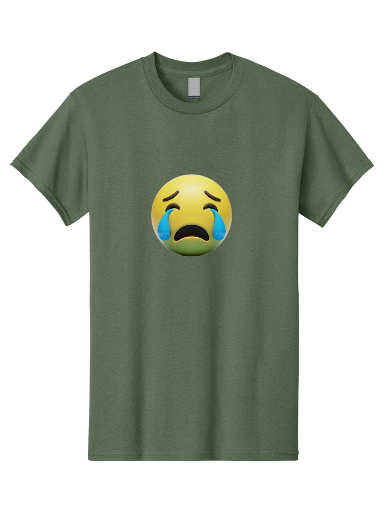 Crying-Face-Emoji Men'S Graphic Tee, 100% Cotton, Comfortable Casual Summer Wear, Machine Washable, Vintage Camera, Old Camera, Antique Camera, Black Camera, Classic Photography, Photography Equipment, Nostalgic Device, Film Camera, Camera Art Baq628 1