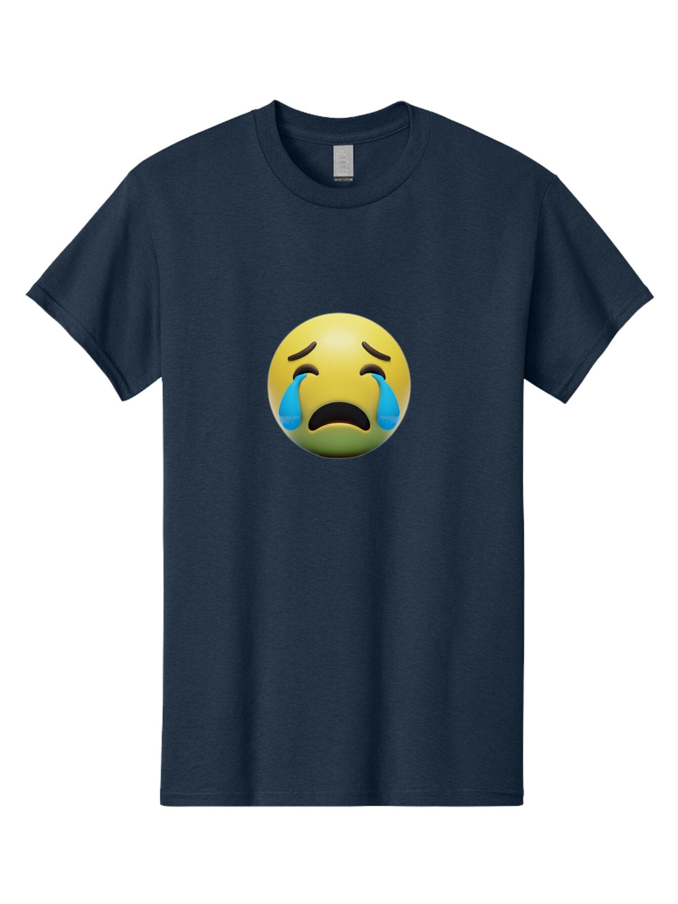 Crying-Face-Emoji Men'S Graphic Tee, 100% Cotton, Comfortable Casual Summer Wear, Machine Washable, Vintage Camera, Old Camera, Antique Camera, Black Camera, Classic Photography, Photography Equipment, Nostalgic Device, Film Camera, Camera Art Baq628 13