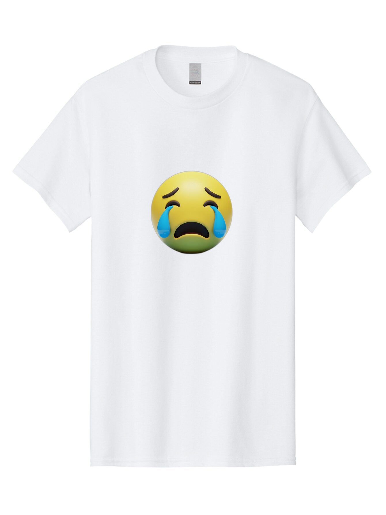 Crying-Face-Emoji Men'S Graphic Tee, 100% Cotton, Comfortable Casual Summer Wear, Machine Washable, Vintage Camera, Old Camera, Antique Camera, Black Camera, Classic Photography, Photography Equipment, Nostalgic Device, Film Camera, Camera Art Baq628 15