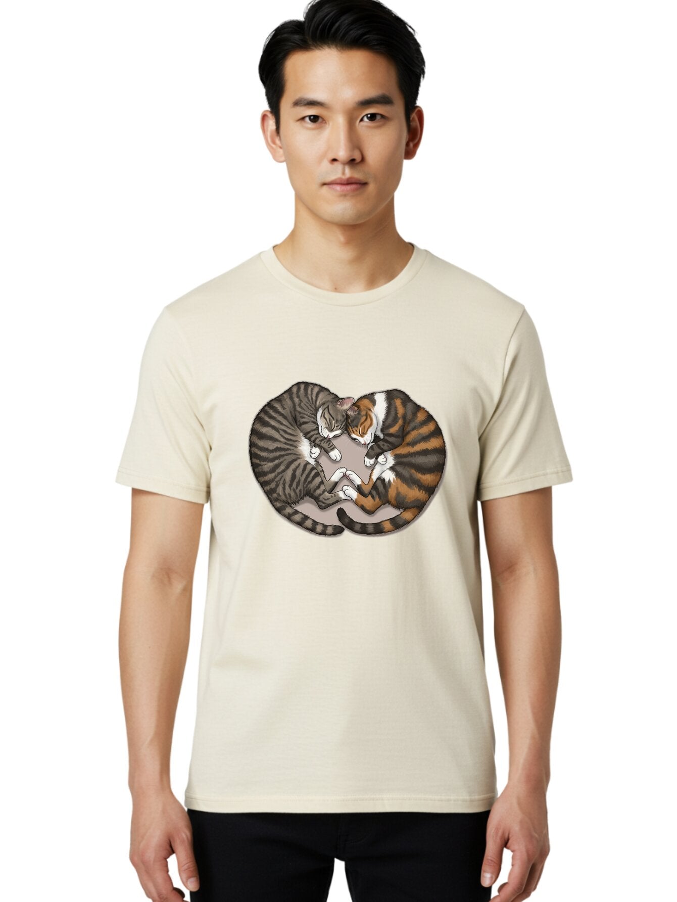 Cuddling-Cats Men'S Graphic Tee, 100% Cotton, Comfortable Casual Summer Wear, Machine Washable, Vintage Camera, Old Camera, Antique Camera, Black Camera, Classic Photography, Photography Equipment, Nostalgic Device, Film Camera, Camera Art Baq633 23