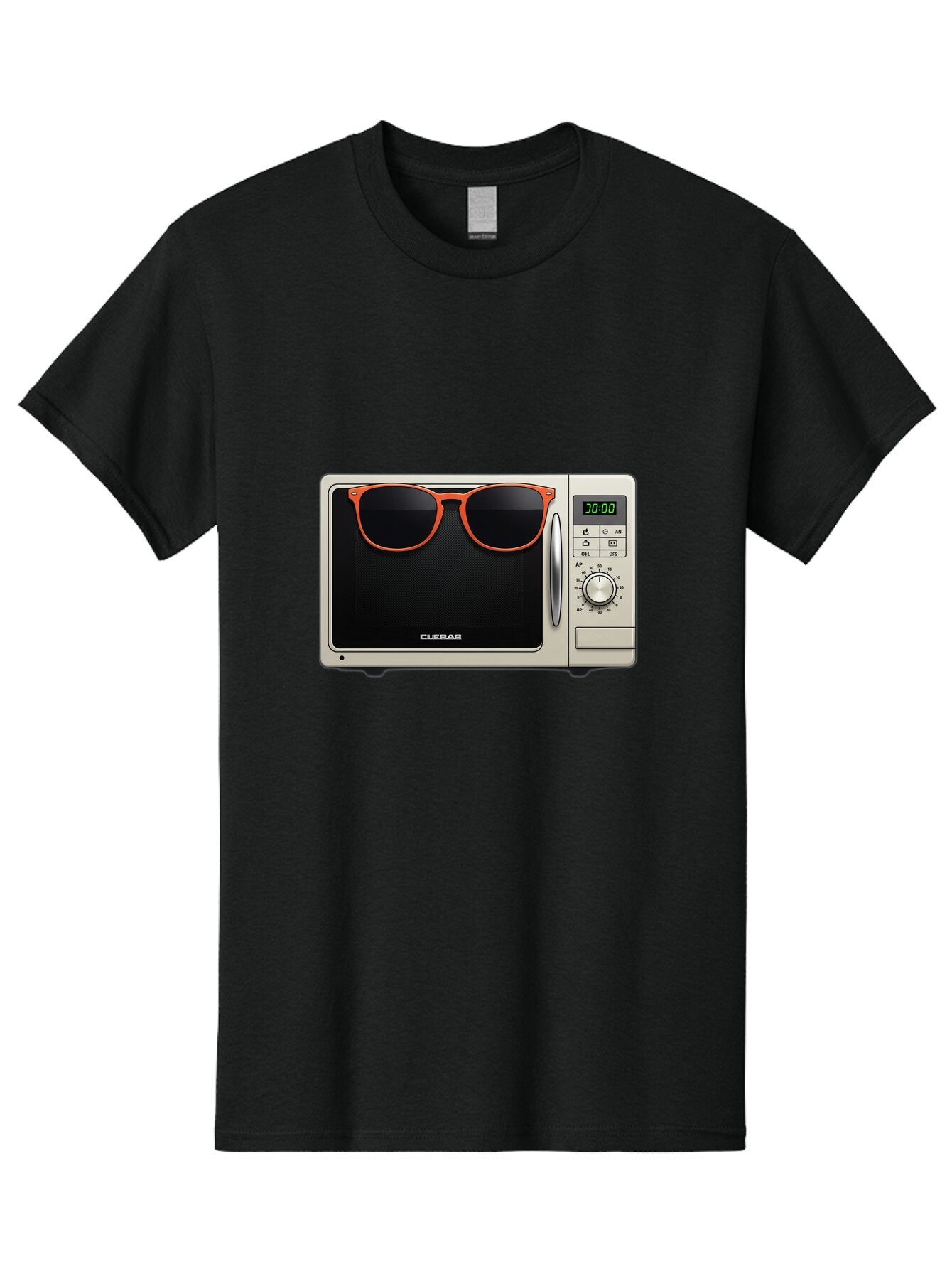 Cular-Microwave Men'S Graphic Tee, 100% Cotton, Comfortable Casual Summer Wear, Machine Washable, Vintage Camera, Old Camera, Antique Camera, Black Camera, Classic Photography, Photography Equipment, Nostalgic Device, Film Camera, Camera Art Baq634 6
