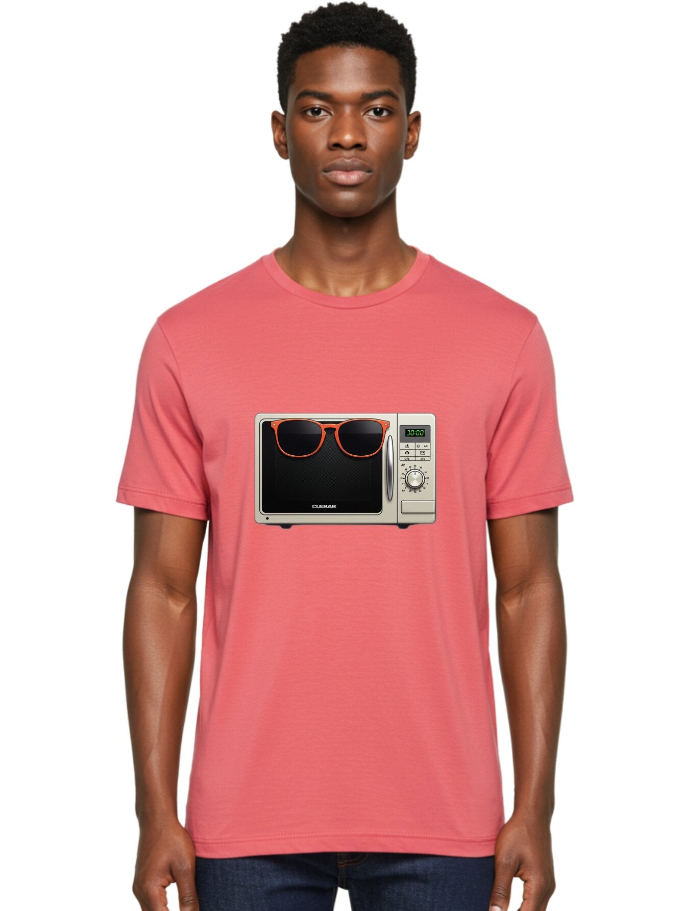 Cular-Microwave Men'S Graphic Tee, 100% Cotton, Comfortable Casual Summer Wear, Machine Washable, Vintage Camera, Old Camera, Antique Camera, Black Camera, Classic Photography, Photography Equipment, Nostalgic Device, Film Camera, Camera Art Baq634 28