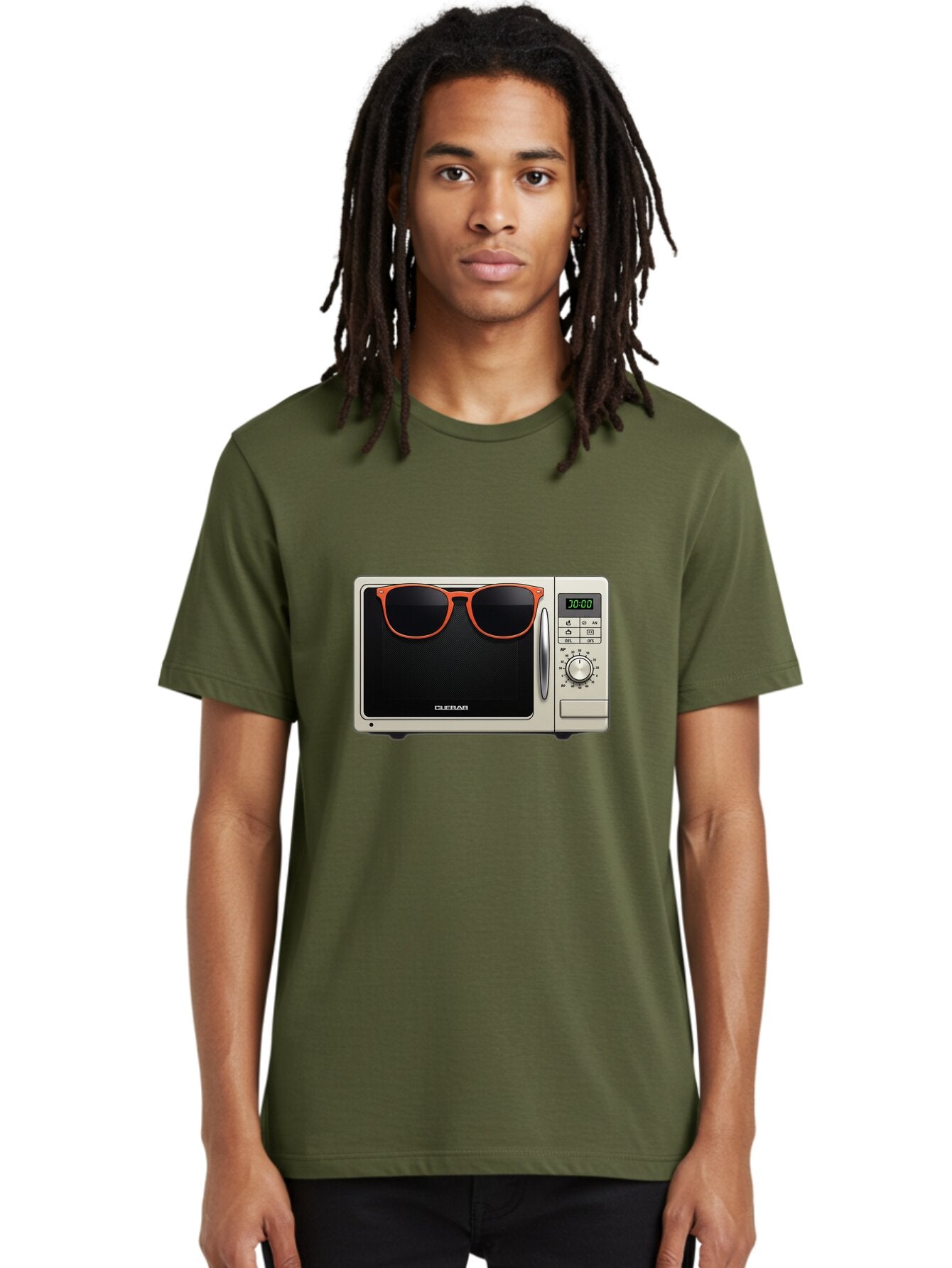 Cular-Microwave Men'S Graphic Tee, 100% Cotton, Comfortable Casual Summer Wear, Machine Washable, Vintage Camera, Old Camera, Antique Camera, Black Camera, Classic Photography, Photography Equipment, Nostalgic Device, Film Camera, Camera Art Baq634 27