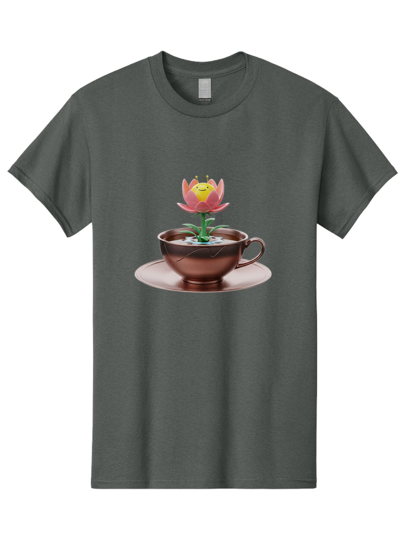 Cup-With-Flower Men'S Graphic Tee, 100% Cotton, Comfortable Casual Summer Wear, Machine Washable, Vintage Camera, Old Camera, Antique Camera, Black Camera, Classic Photography, Photography Equipment, Nostalgic Device, Film Camera, Camera Art Baq636 10