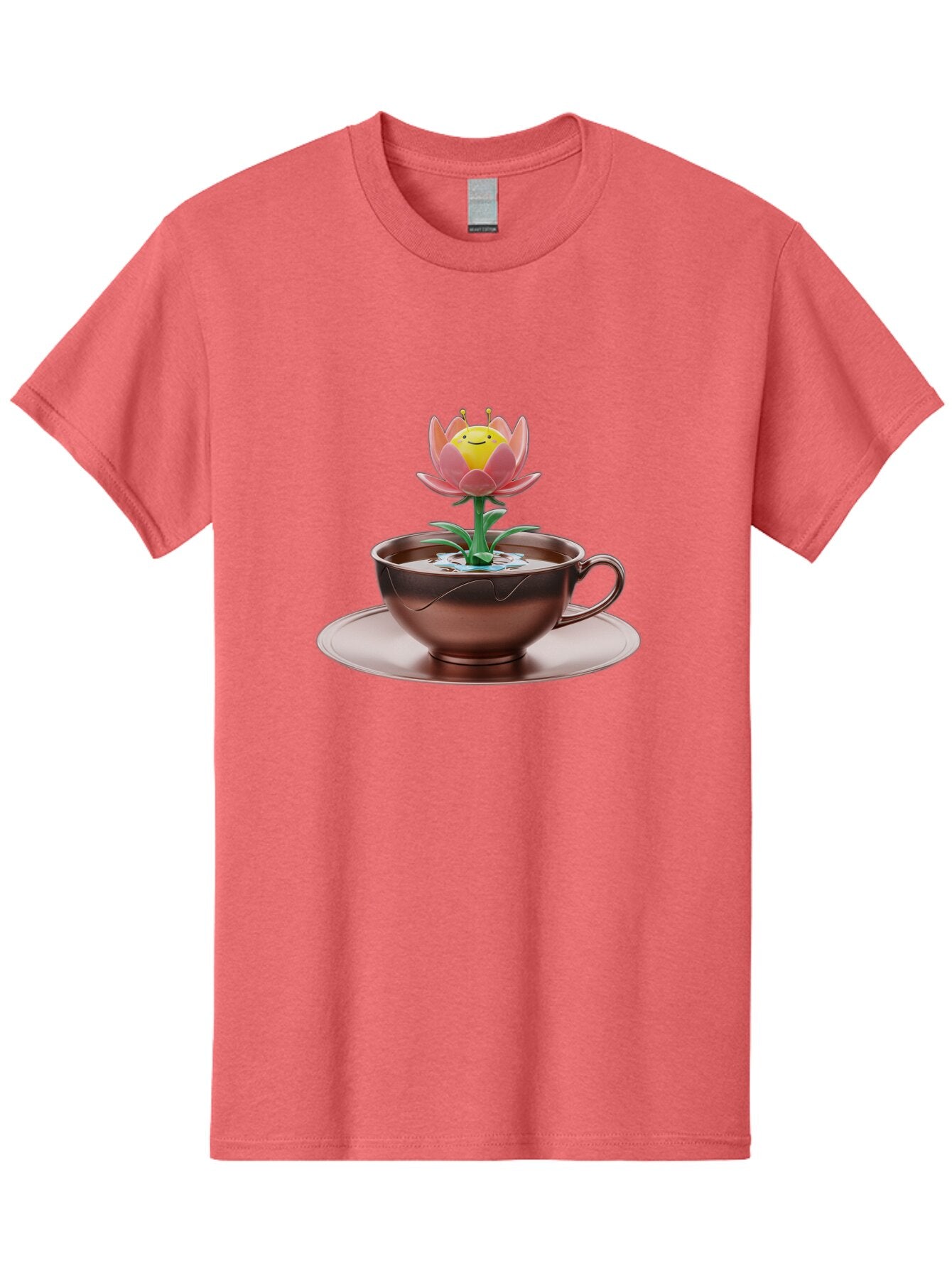 Cup-With-Flower Men'S Graphic Tee, 100% Cotton, Comfortable Casual Summer Wear, Machine Washable, Vintage Camera, Old Camera, Antique Camera, Black Camera, Classic Photography, Photography Equipment, Nostalgic Device, Film Camera, Camera Art Baq636 7