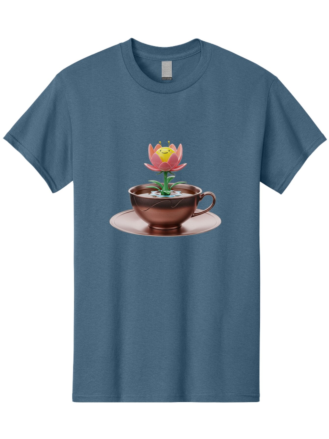 Cup-With-Flower Men'S Graphic Tee, 100% Cotton, Comfortable Casual Summer Wear, Machine Washable, Vintage Camera, Old Camera, Antique Camera, Black Camera, Classic Photography, Photography Equipment, Nostalgic Device, Film Camera, Camera Art Baq636 6