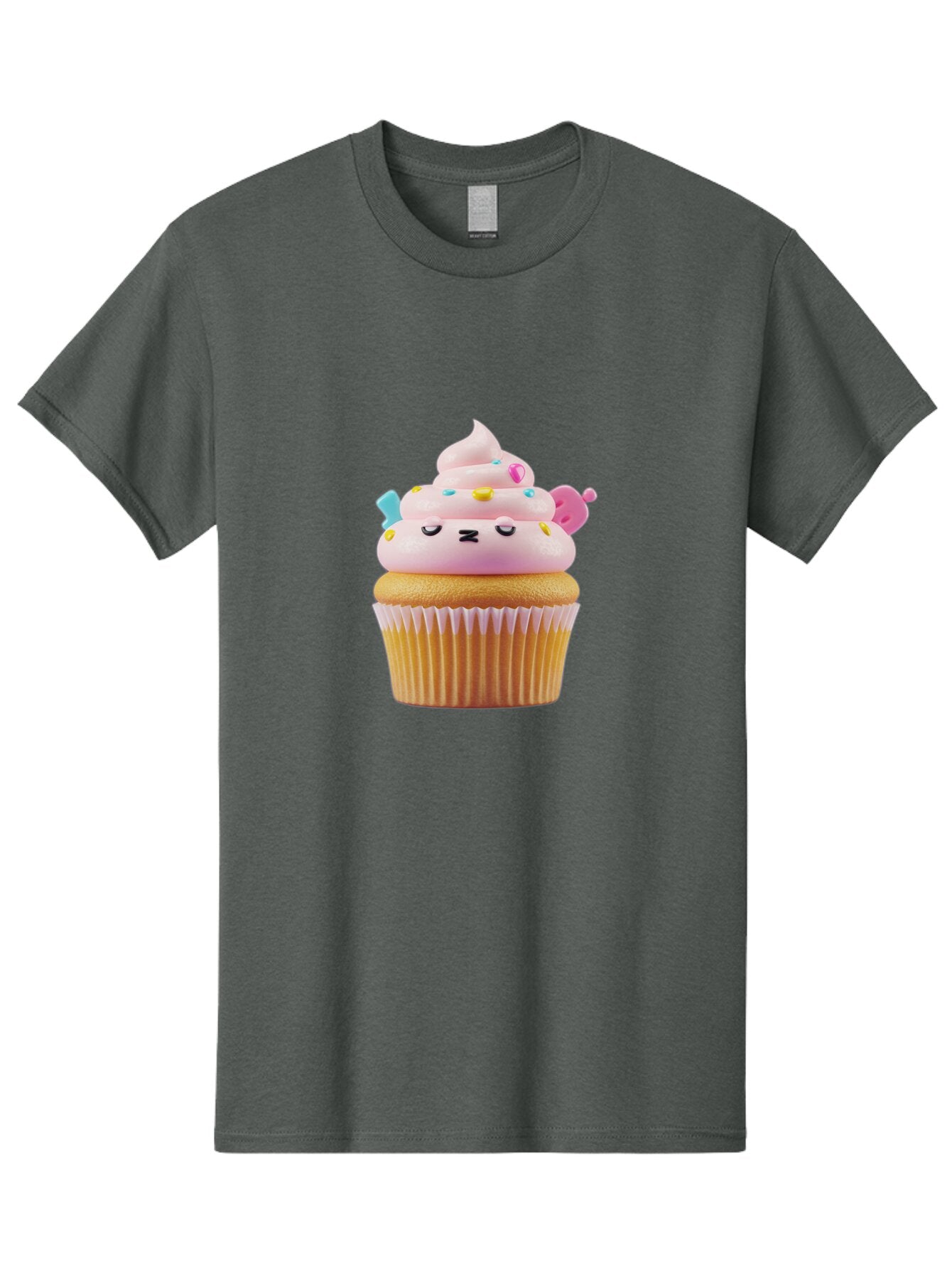 Cupcake-1 Men'S Graphic Tee, 100% Cotton, Comfortable Casual Summer Wear, Machine Washable, Vintage Camera, Old Camera, Antique Camera, Black Camera, Classic Photography, Photography Equipment, Nostalgic Device, Film Camera, Camera Art Baq637 14