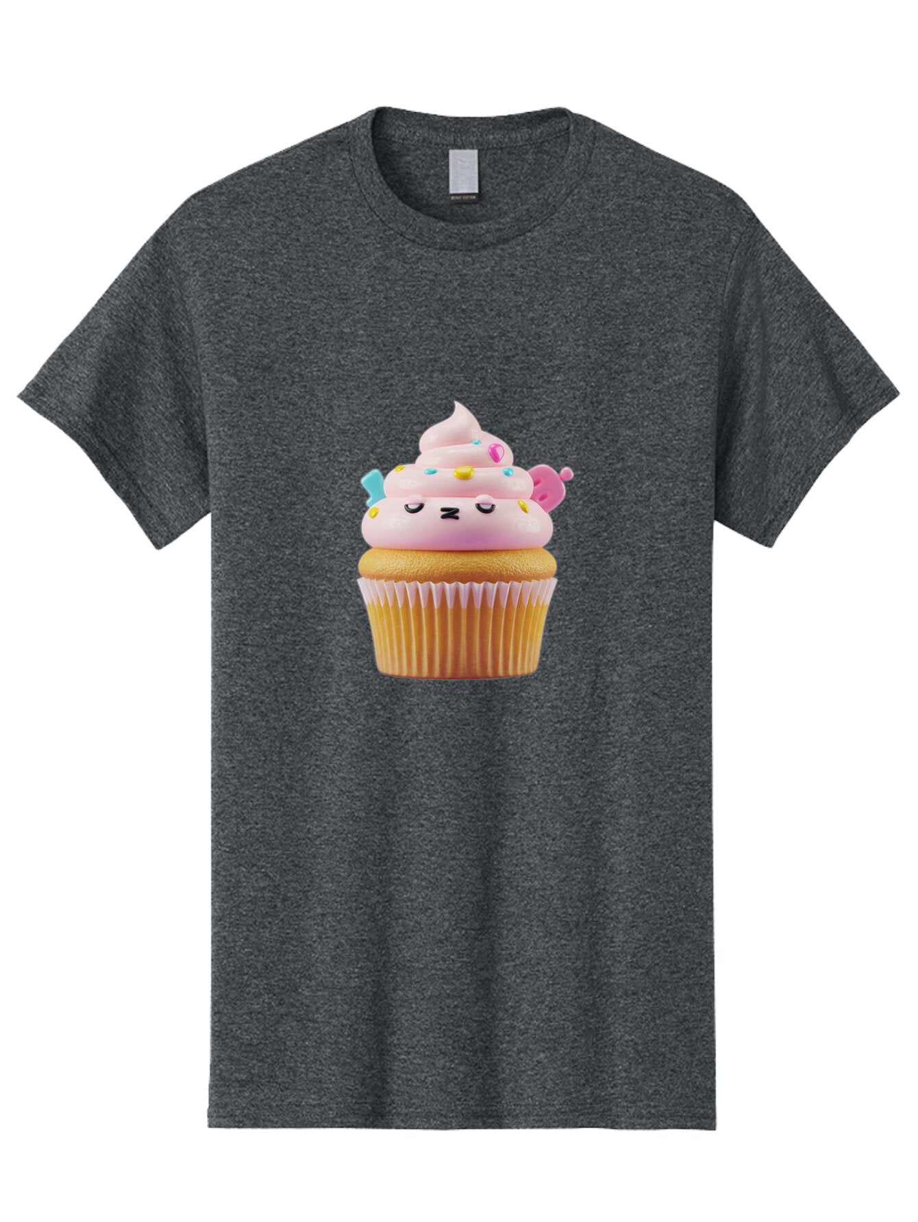 Cupcake-1 Men'S Graphic Tee, 100% Cotton, Comfortable Casual Summer Wear, Machine Washable, Vintage Camera, Old Camera, Antique Camera, Black Camera, Classic Photography, Photography Equipment, Nostalgic Device, Film Camera, Camera Art Baq637 10