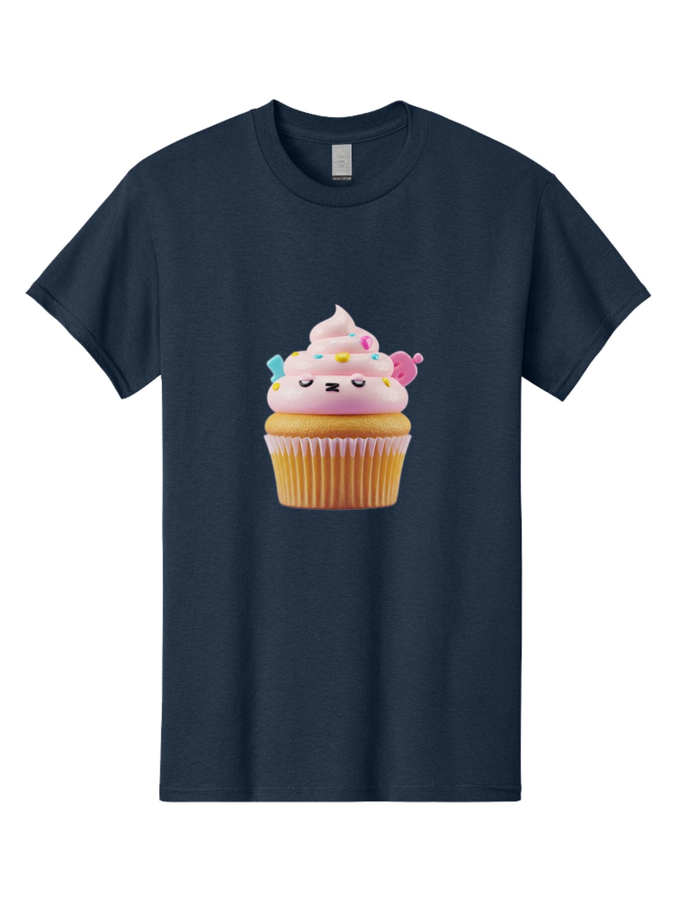 Cupcake-1 Men'S Graphic Tee, 100% Cotton, Comfortable Casual Summer Wear, Machine Washable, Vintage Camera, Old Camera, Antique Camera, Black Camera, Classic Photography, Photography Equipment, Nostalgic Device, Film Camera, Camera Art Baq637 8