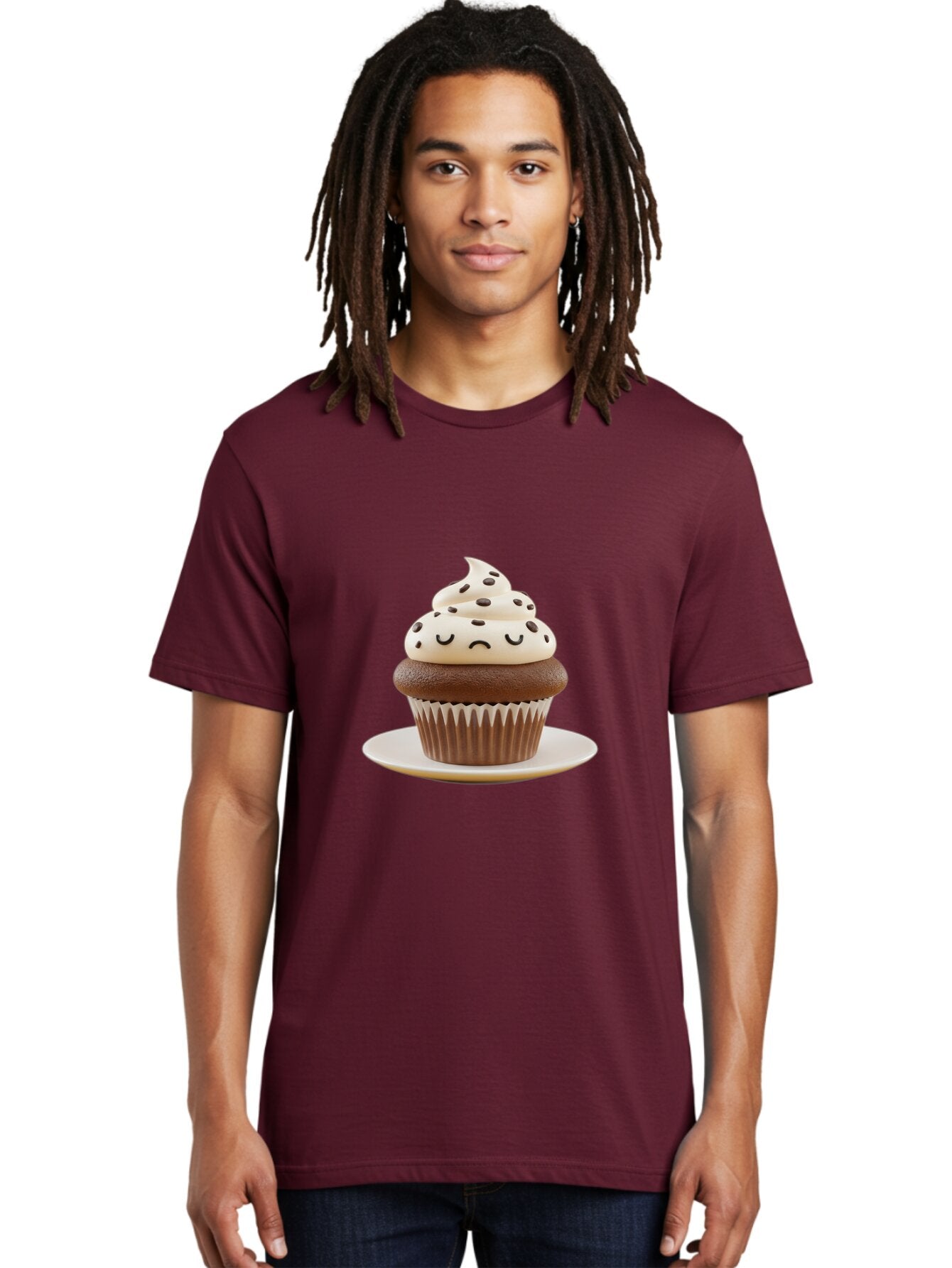 Cupcake-2 Men'S Graphic Tee, 100% Cotton, Comfortable Casual Summer Wear, Machine Washable, Vintage Camera, Old Camera, Antique Camera, Black Camera, Classic Photography, Photography Equipment, Nostalgic Device, Film Camera, Camera Art Baq638 26