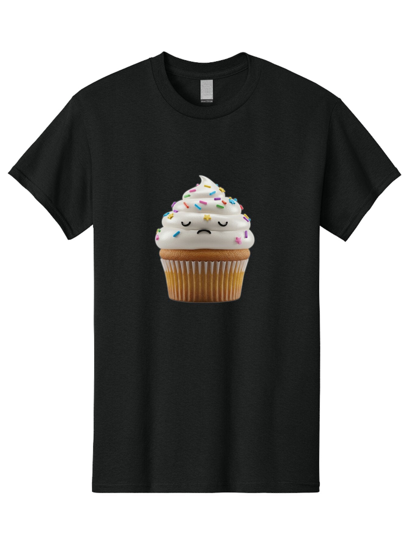 Cupcake-With-Sprinkles Men'S Graphic Tee, 100% Cotton, Comfortable Casual Summer Wear, Machine Washable, Vintage Camera, Old Camera, Antique Camera, Black Camera, Classic Photography, Photography Equipment, Nostalgic Device, Film Camera, Baq640 9