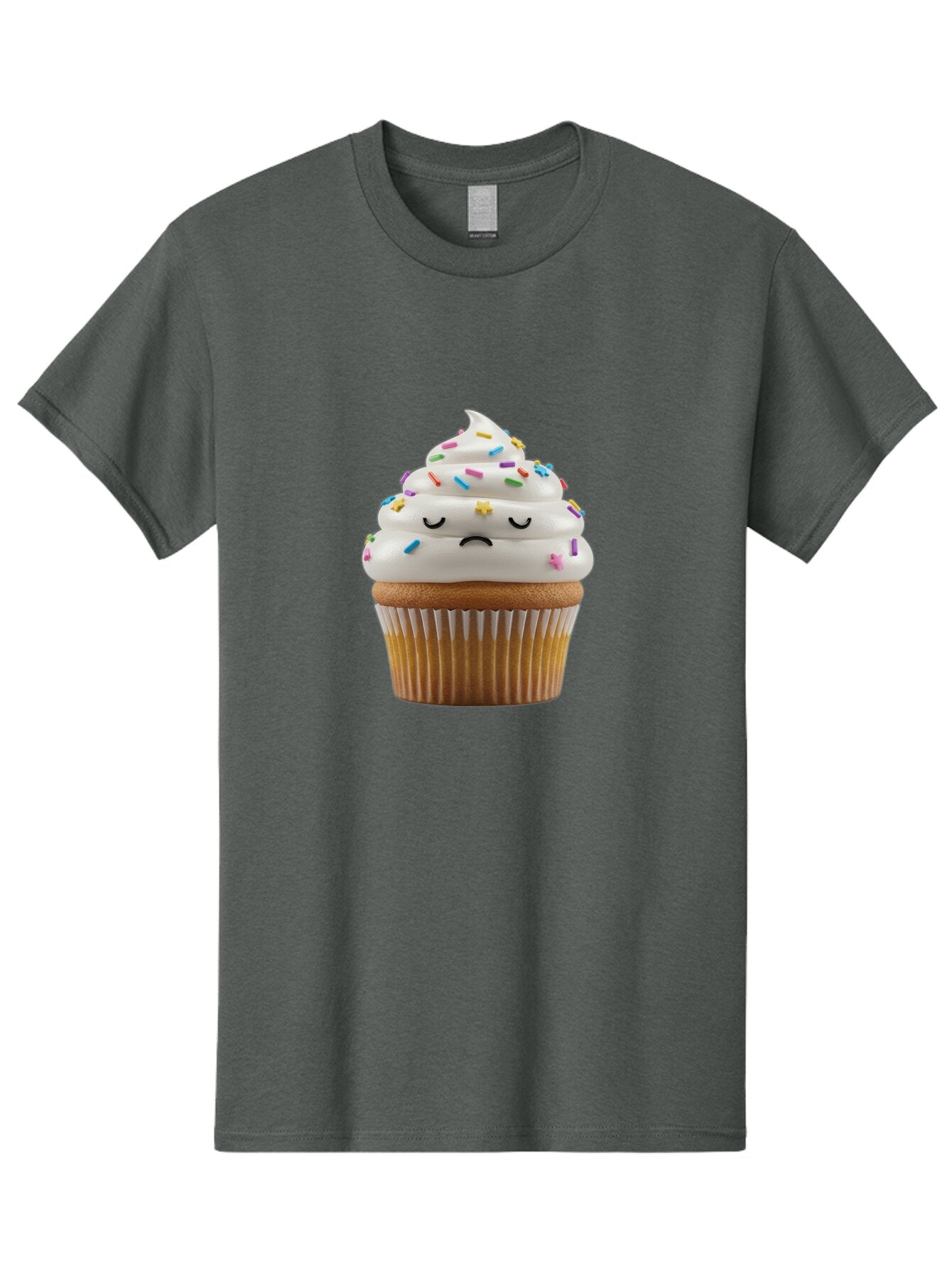 Cupcake-With-Sprinkles Men'S Graphic Tee, 100% Cotton, Comfortable Casual Summer Wear, Machine Washable, Vintage Camera, Old Camera, Antique Camera, Black Camera, Classic Photography, Photography Equipment, Nostalgic Device, Film Camera, Baq640 6