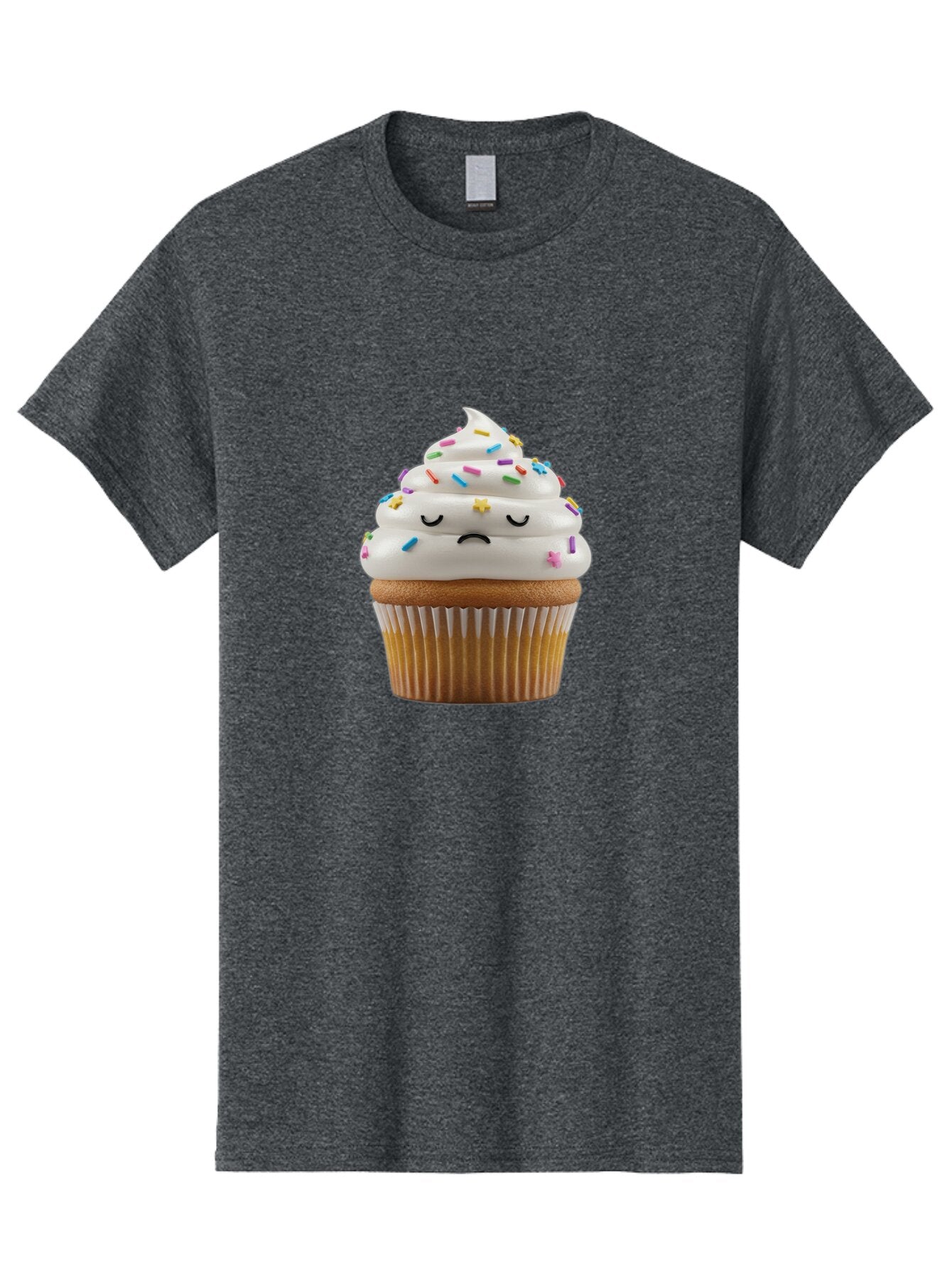 Cupcake-With-Sprinkles Men'S Graphic Tee, 100% Cotton, Comfortable Casual Summer Wear, Machine Washable, Vintage Camera, Old Camera, Antique Camera, Black Camera, Classic Photography, Photography Equipment, Nostalgic Device, Film Camera, Baq640 7