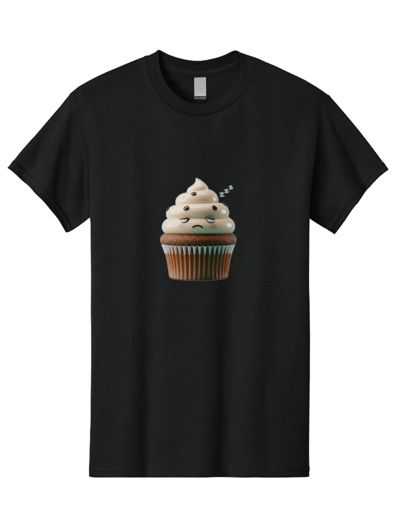 Cupcake-With-Zzz Men'S Graphic Tee, 100% Cotton, Comfortable Casual Summer Wear, Machine Washable, Vintage Camera, Old Camera, Antique Camera, Black Camera, Classic Photography, Photography Equipment, Nostalgic Device, Film Camera, Camera Art Baq641 8