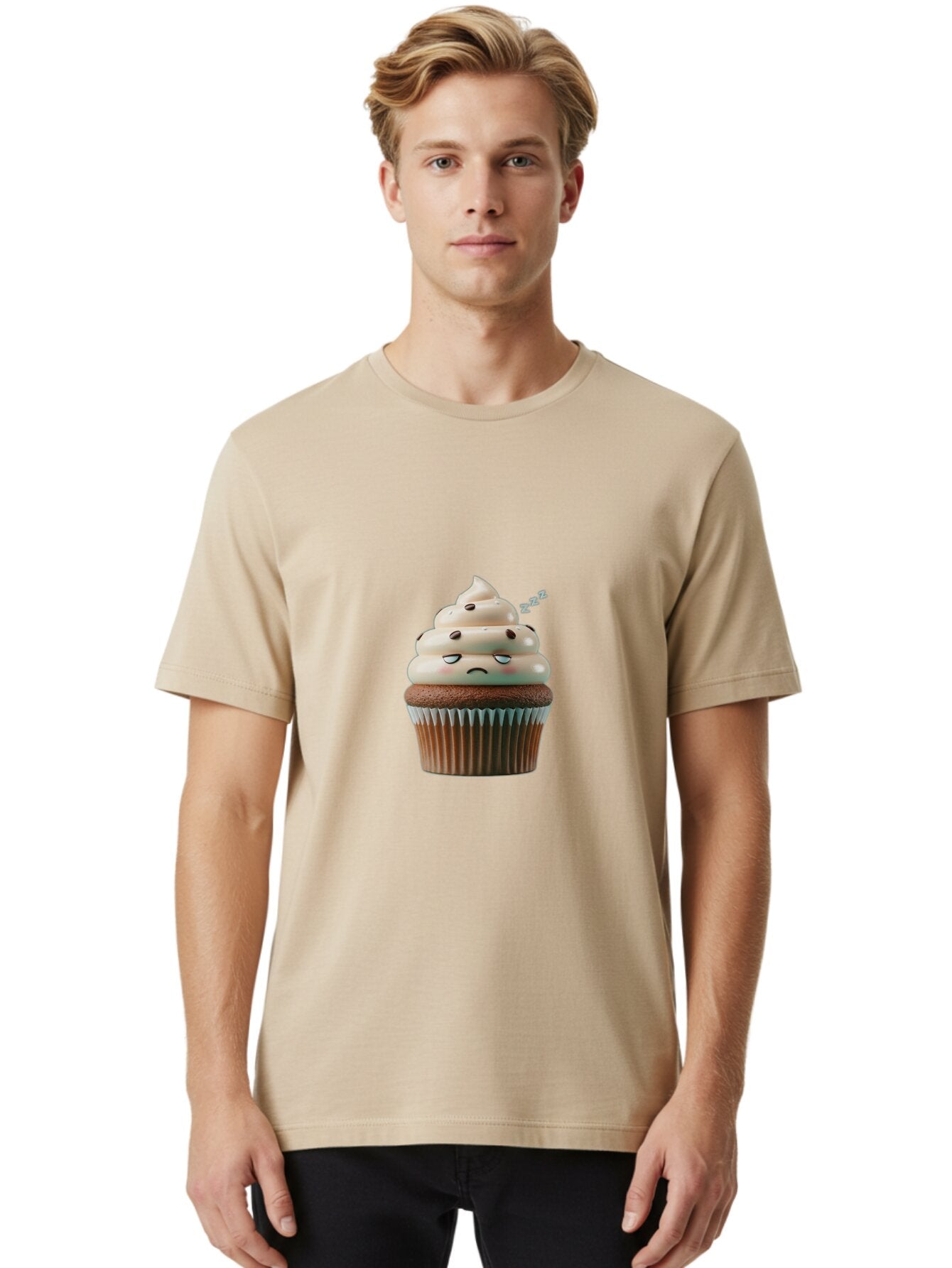Cupcake-With-Zzz Men'S Graphic Tee, 100% Cotton, Comfortable Casual Summer Wear, Machine Washable, Vintage Camera, Old Camera, Antique Camera, Black Camera, Classic Photography, Photography Equipment, Nostalgic Device, Film Camera, Camera Art Baq641 20