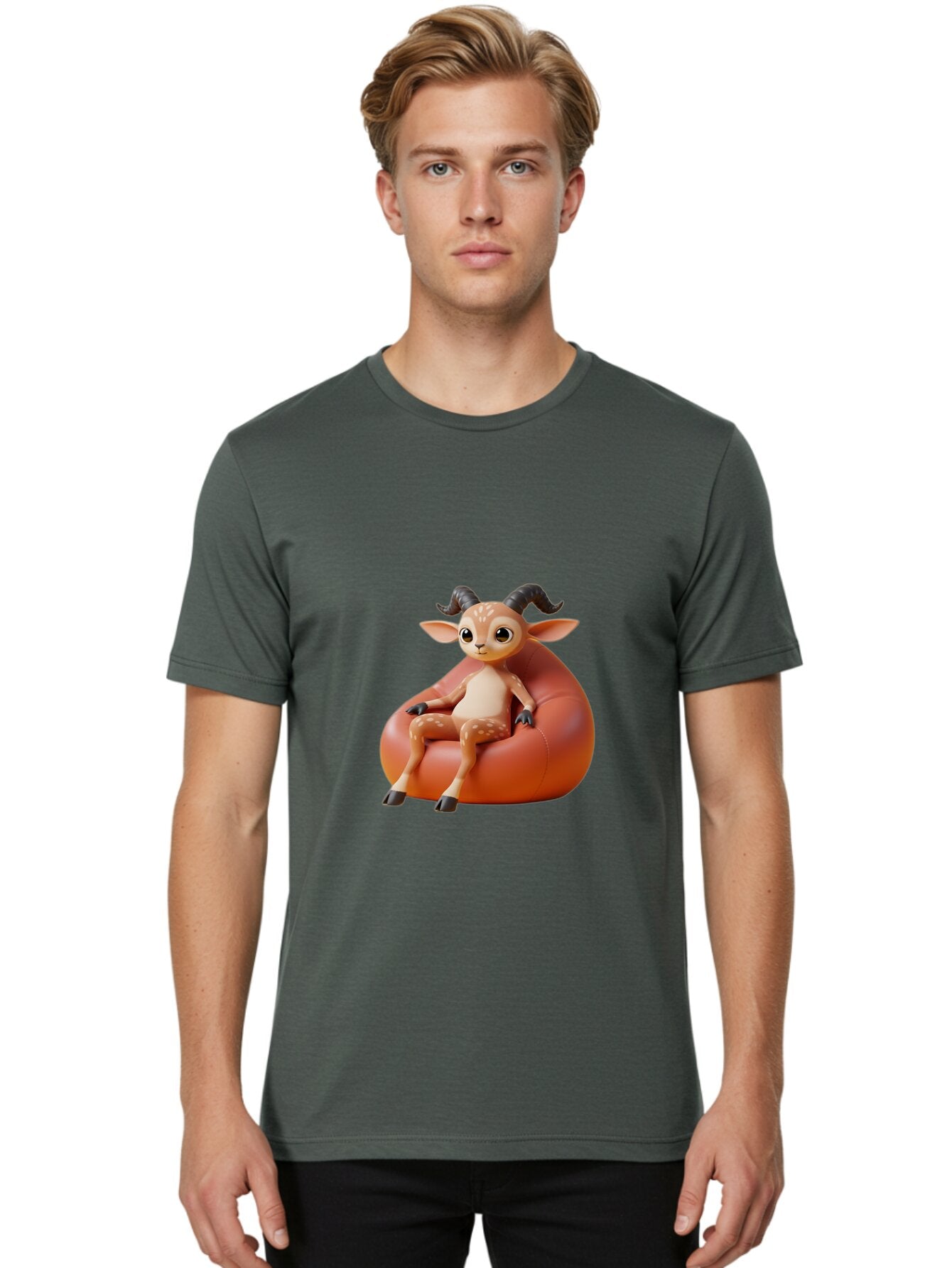 Cute-Goat Men'S Graphic Tee, 100% Cotton, Comfortable Casual Summer Wear, Machine Washable, Vintage Camera, Old Camera, Antique Camera, Black Camera, Classic Photography, Photography Equipment, Nostalgic Device, Film Camera, Camera Art Baq645 23