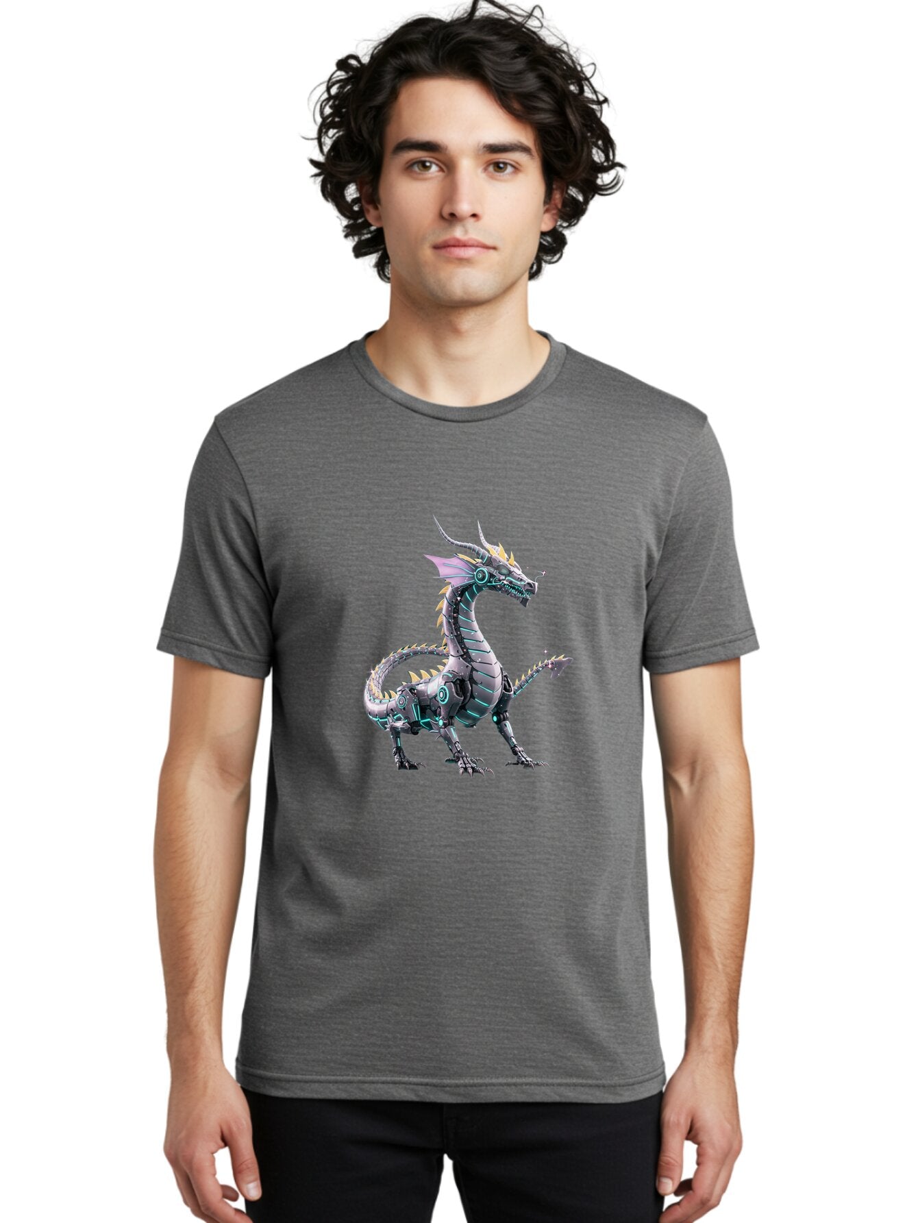 Cyber-Dragon Men'S Graphic Tee, 100% Cotton, Comfortable Casual Summer Wear, Machine Washable, Vintage Camera, Old Camera, Antique Camera, Black Camera, Classic Photography, Photography Equipment, Nostalgic Device, Film Camera, Camera Art Baq649 24