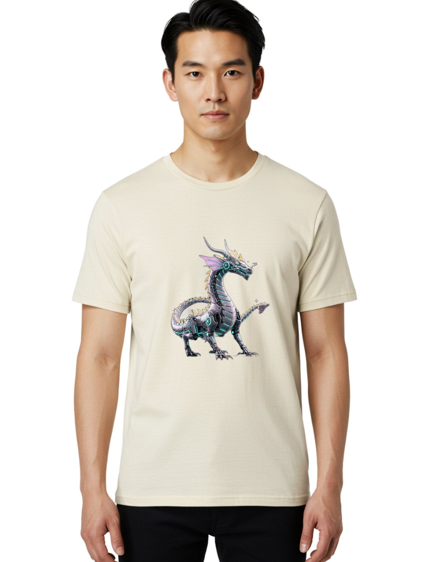 Cyber-Dragon Men'S Graphic Tee, 100% Cotton, Comfortable Casual Summer Wear, Machine Washable, Vintage Camera, Old Camera, Antique Camera, Black Camera, Classic Photography, Photography Equipment, Nostalgic Device, Film Camera, Camera Art Baq649 30