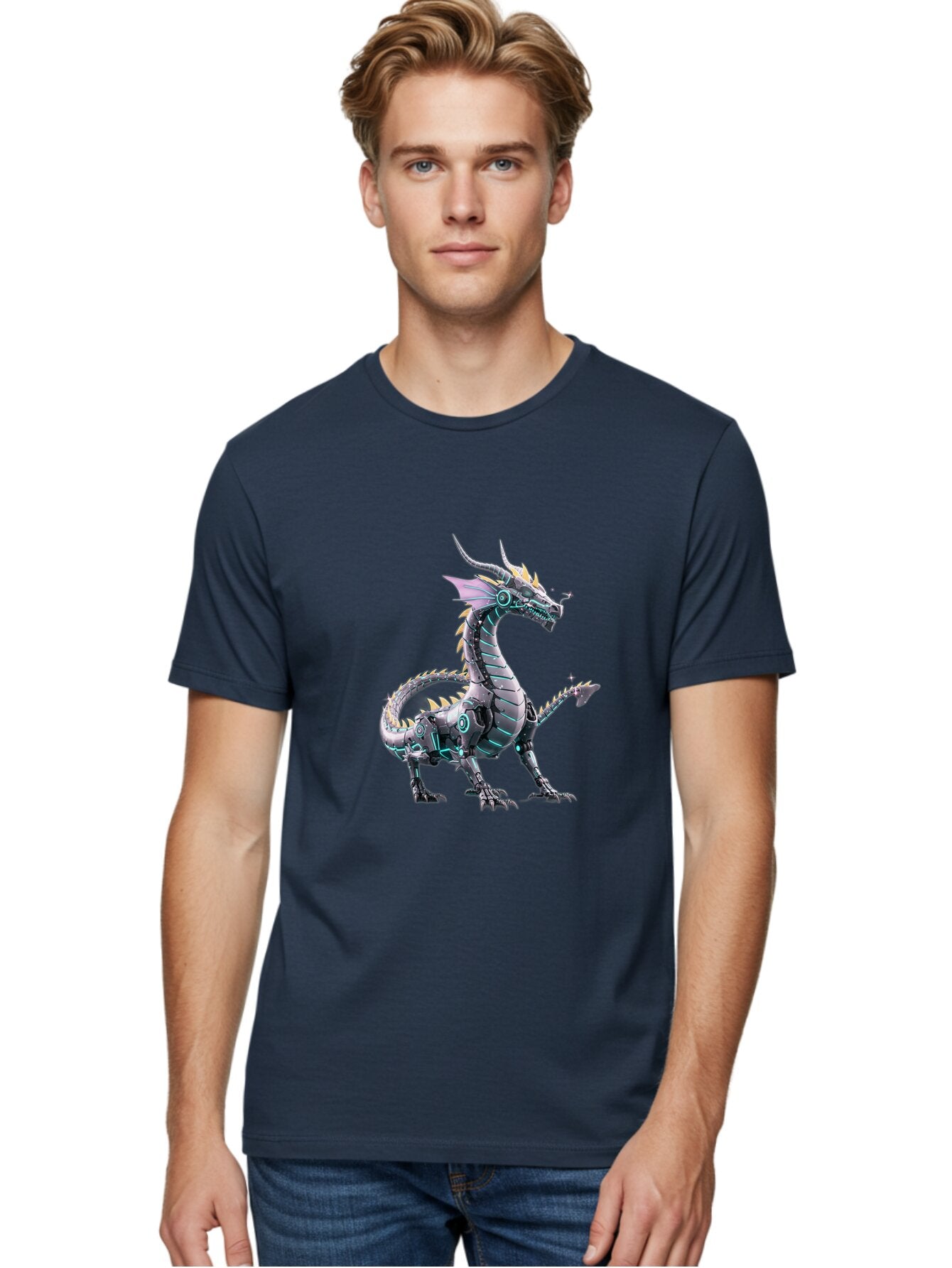 Cyber-Dragon Men'S Graphic Tee, 100% Cotton, Comfortable Casual Summer Wear, Machine Washable, Vintage Camera, Old Camera, Antique Camera, Black Camera, Classic Photography, Photography Equipment, Nostalgic Device, Film Camera, Camera Art Baq649 23