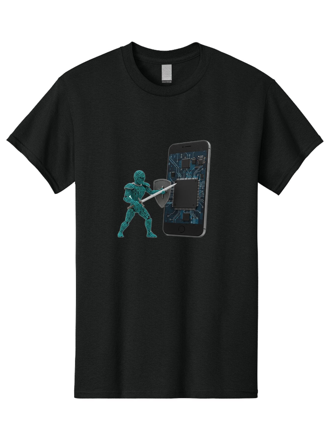 Cyber-Knight Men'S Graphic Tee, 100% Cotton, Comfortable Casual Summer Wear, Machine Washable, Vintage Camera, Old Camera, Antique Camera, Black Camera, Classic Photography, Photography Equipment, Nostalgic Device, Film Camera, Camera Art Baq650 6