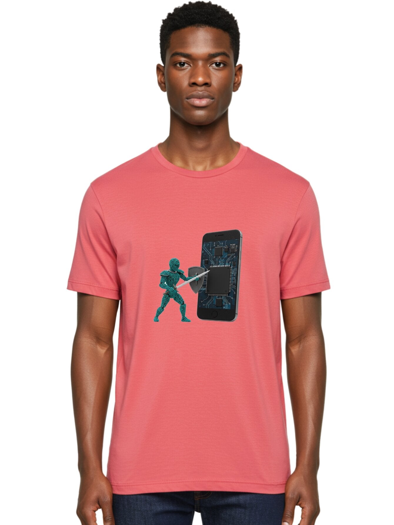 Cyber-Knight Men'S Graphic Tee, 100% Cotton, Comfortable Casual Summer Wear, Machine Washable, Vintage Camera, Old Camera, Antique Camera, Black Camera, Classic Photography, Photography Equipment, Nostalgic Device, Film Camera, Camera Art Baq650 16