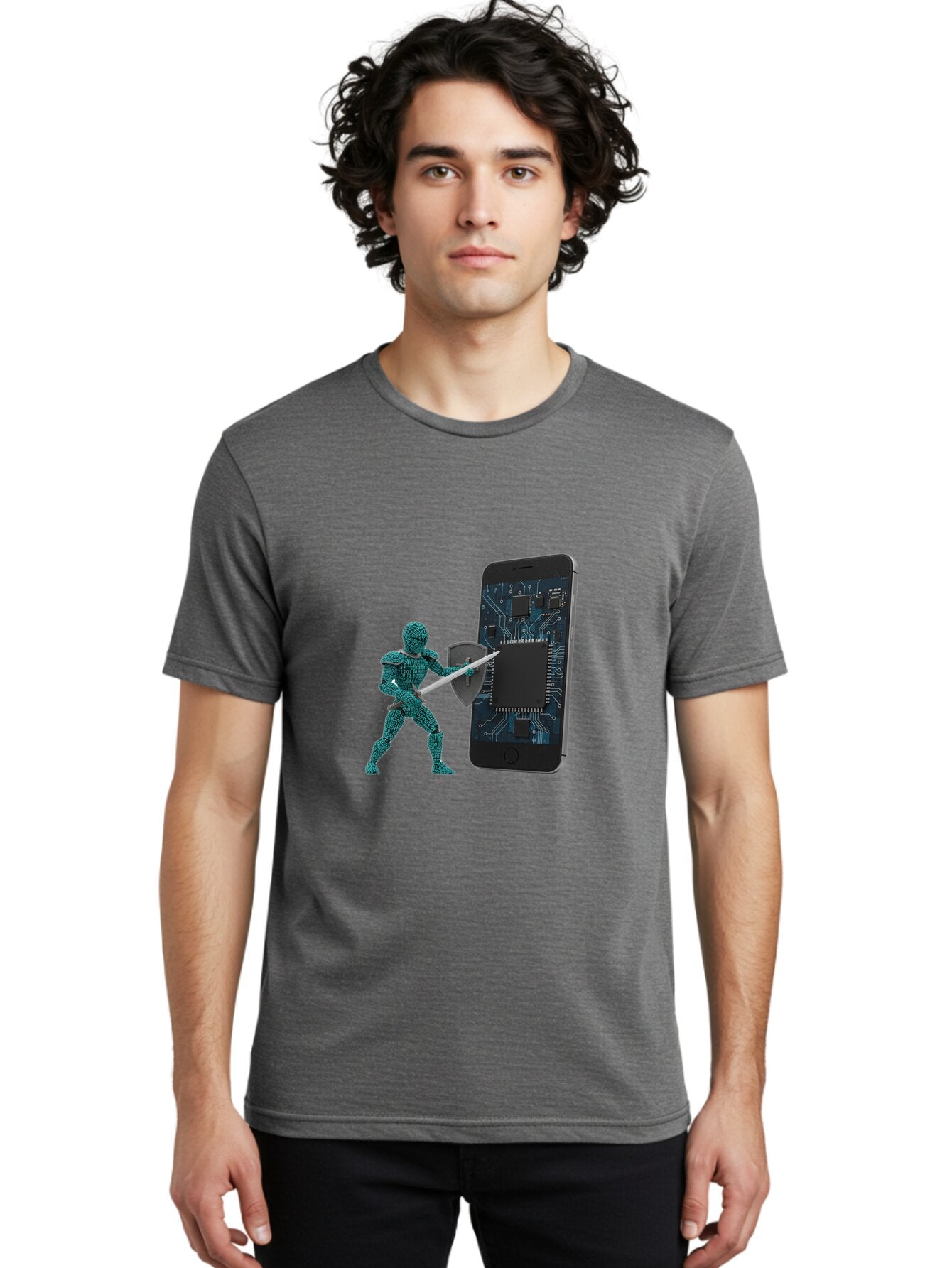 Cyber-Knight Men'S Graphic Tee, 100% Cotton, Comfortable Casual Summer Wear, Machine Washable, Vintage Camera, Old Camera, Antique Camera, Black Camera, Classic Photography, Photography Equipment, Nostalgic Device, Film Camera, Camera Art Baq650 17