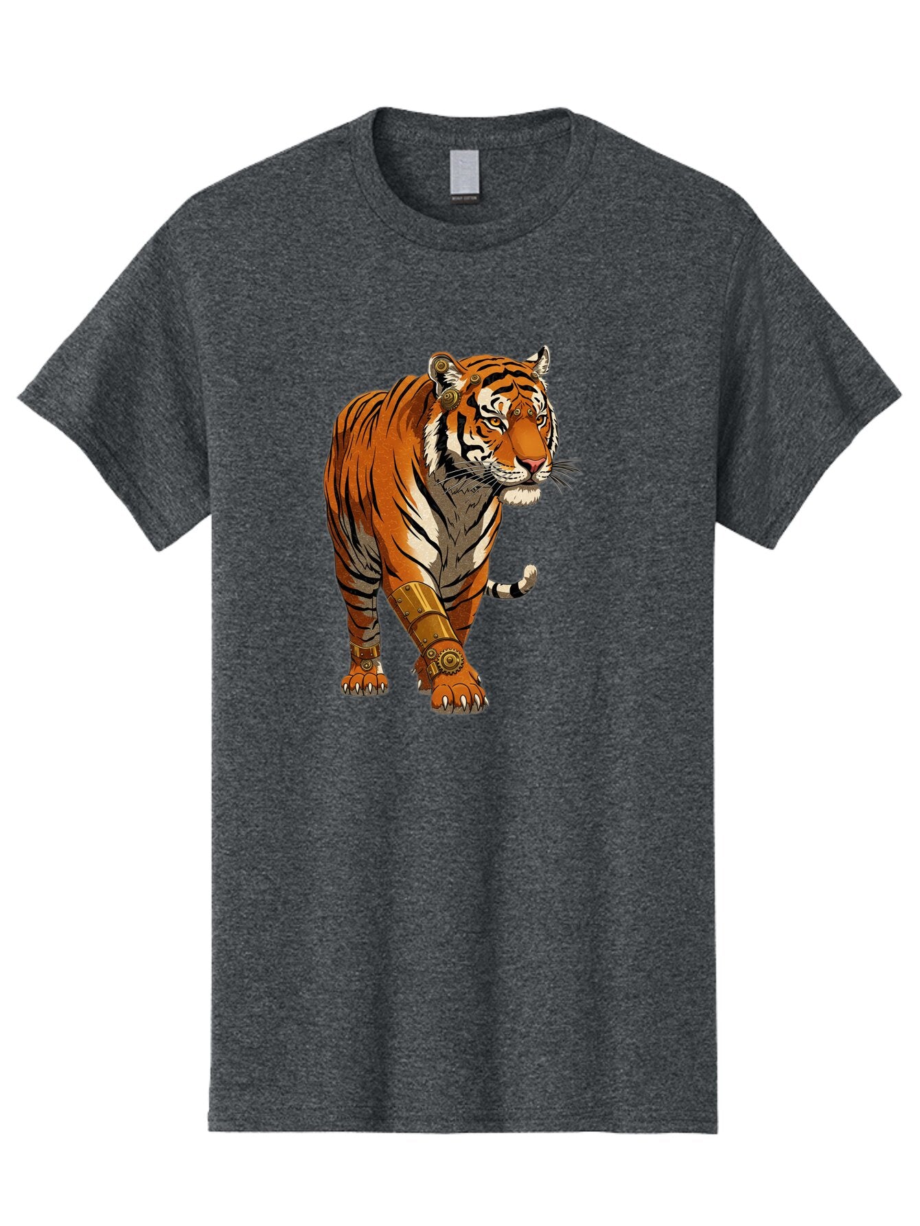 Cyber-Tiger Men'S Graphic Tee, 100% Cotton, Comfortable Casual Summer Wear, Machine Washable, Vintage Camera, Old Camera, Antique Camera, Black Camera, Classic Photography, Photography Equipment, Nostalgic Device, Film Camera, Camera Art Baq651 9