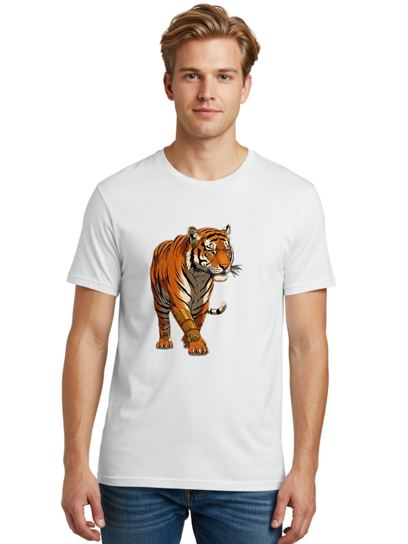 Cyber-Tiger Men'S Graphic Tee, 100% Cotton, Comfortable Casual Summer Wear, Machine Washable, Vintage Camera, Old Camera, Antique Camera, Black Camera, Classic Photography, Photography Equipment, Nostalgic Device, Film Camera, Camera Art Baq651 16