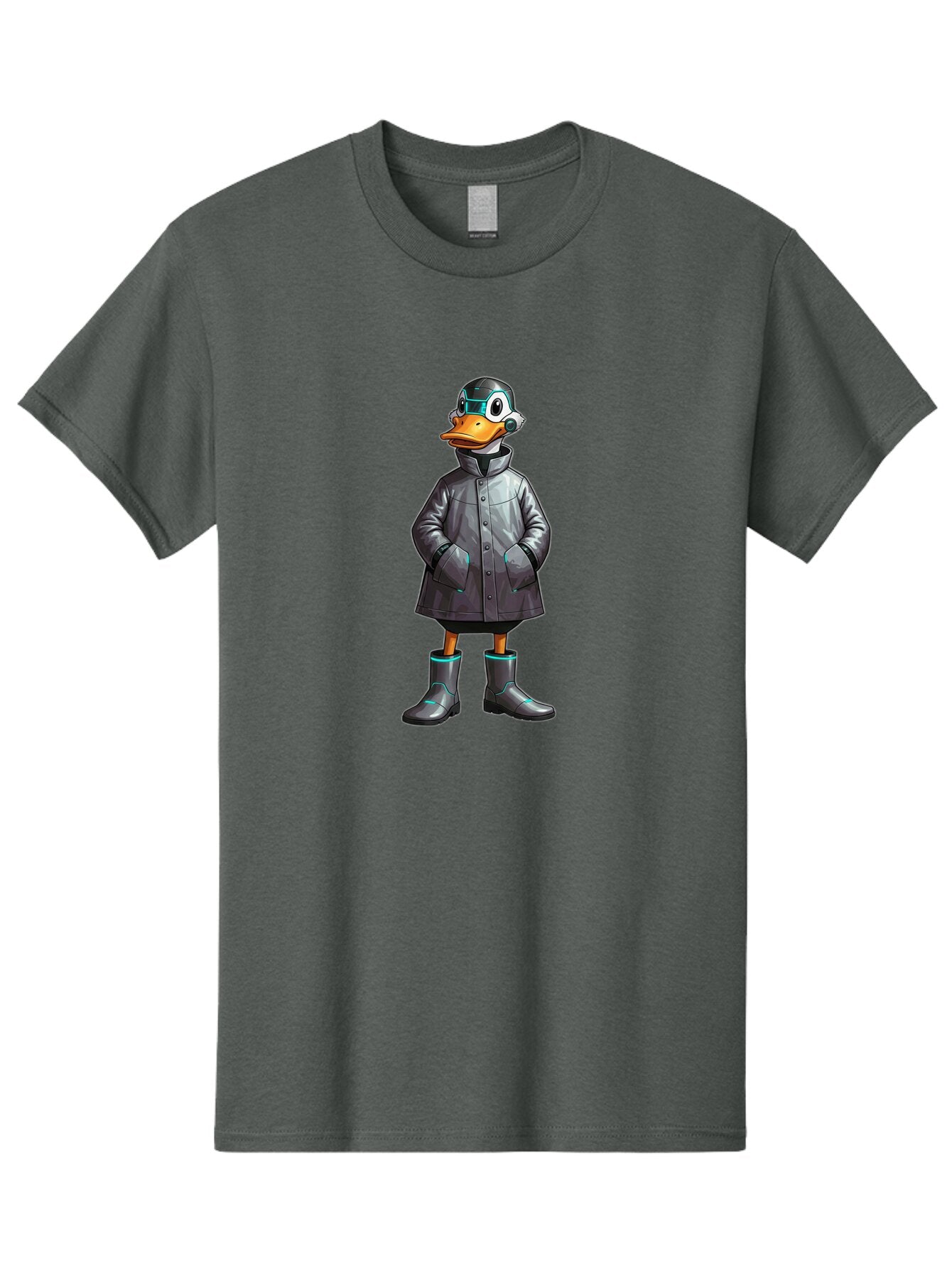 Cyberpunk-Duck Men'S Graphic Tee, 100% Cotton, Comfortable Casual Summer Wear, Machine Washable, Vintage Camera, Old Camera, Antique Camera, Black Camera, Classic Photography, Photography Equipment, Nostalgic Device, Film Camera, Camera Art Baq653 6