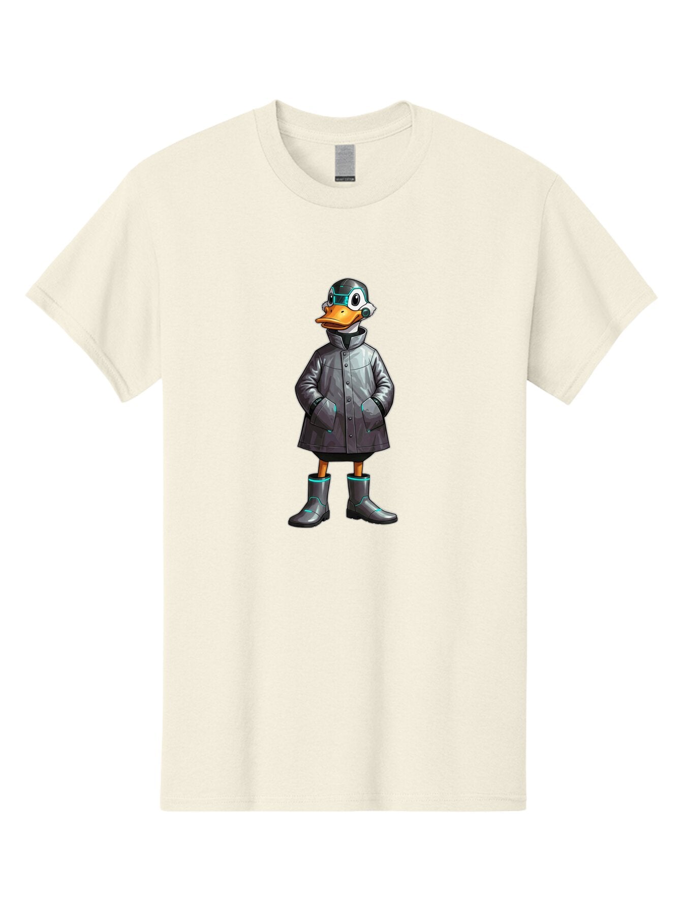 Cyberpunk-Duck Men'S Graphic Tee, 100% Cotton, Comfortable Casual Summer Wear, Machine Washable, Vintage Camera, Old Camera, Antique Camera, Black Camera, Classic Photography, Photography Equipment, Nostalgic Device, Film Camera, Camera Art Baq653 1