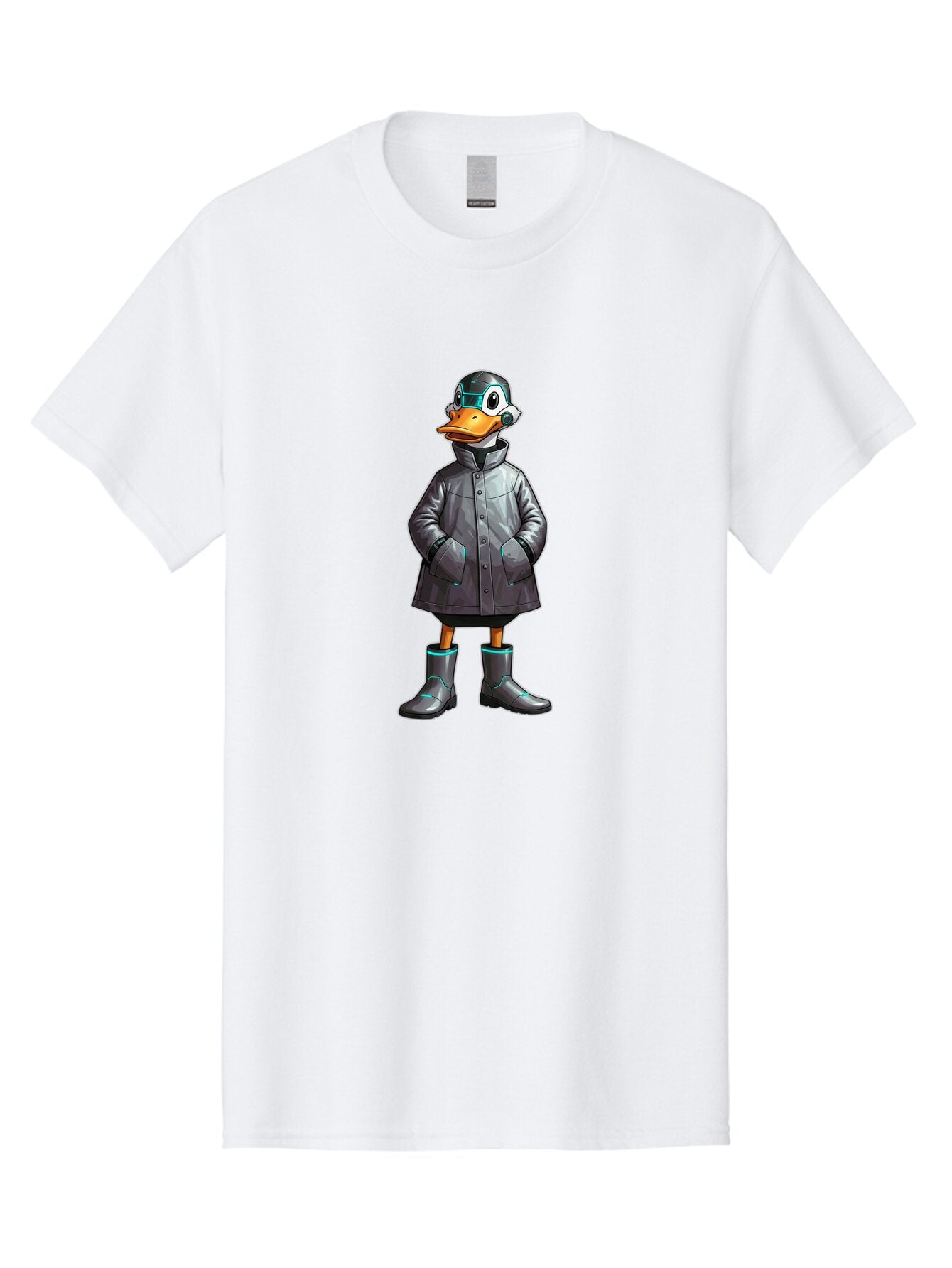 Cyberpunk-Duck Men'S Graphic Tee, 100% Cotton, Comfortable Casual Summer Wear, Machine Washable, Vintage Camera, Old Camera, Antique Camera, Black Camera, Classic Photography, Photography Equipment, Nostalgic Device, Film Camera, Camera Art Baq653 14