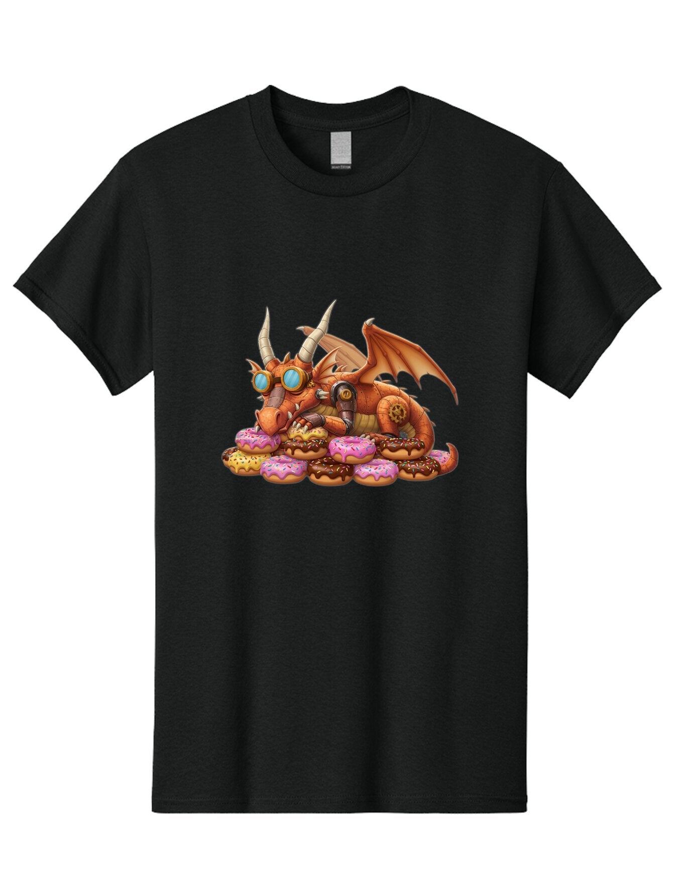 Cyborg-Dragon Men'S Graphic Tee, 100% Cotton, Comfortable Casual Summer Wear, Machine Washable, Vintage Camera, Old Camera, Antique Camera, Black Camera, Classic Photography, Photography Equipment, Nostalgic Device, Film Camera, Camera Art Baq654 11