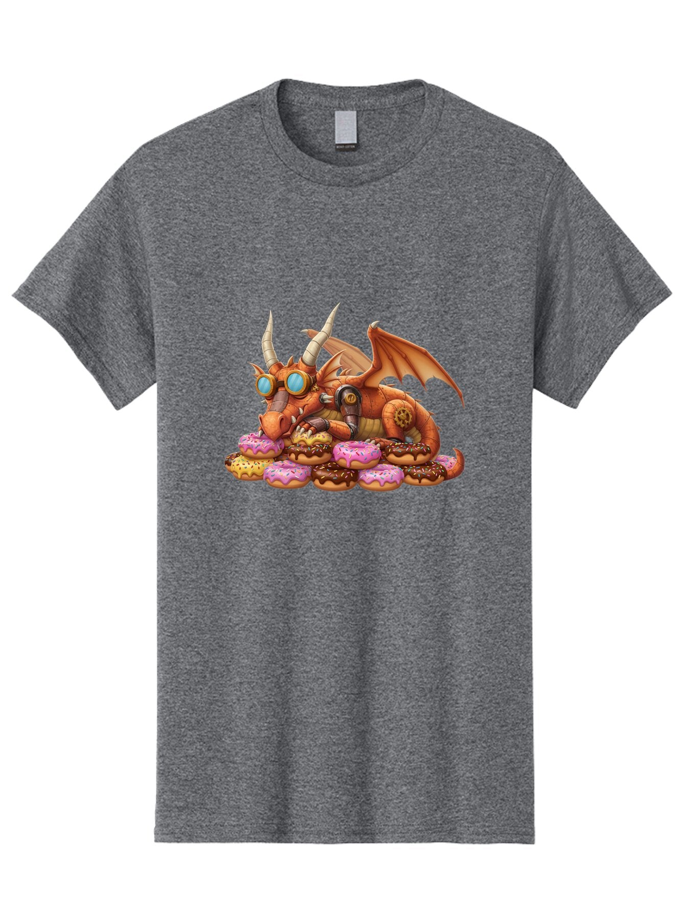 Cyborg-Dragon Men'S Graphic Tee, 100% Cotton, Comfortable Casual Summer Wear, Machine Washable, Vintage Camera, Old Camera, Antique Camera, Black Camera, Classic Photography, Photography Equipment, Nostalgic Device, Film Camera, Camera Art Baq654 2