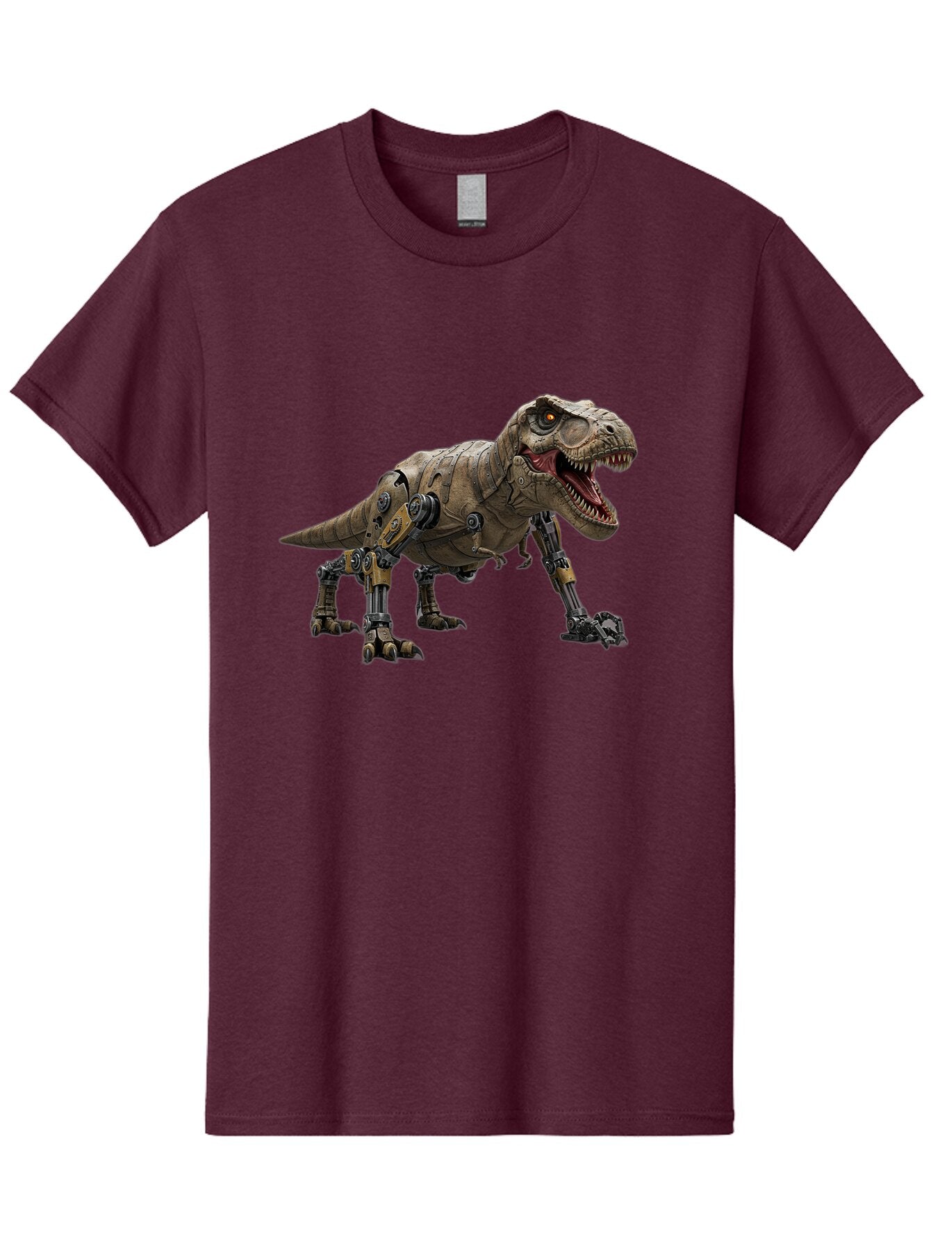 Cyborg-T-Rex Men'S Graphic Tee, 100% Cotton, Comfortable Casual Summer Wear, Machine Washable, Vintage Camera, Old Camera, Antique Camera, Black Camera, Classic Photography, Photography Equipment, Nostalgic Device, Film Camera, Camera Art Baq656 13