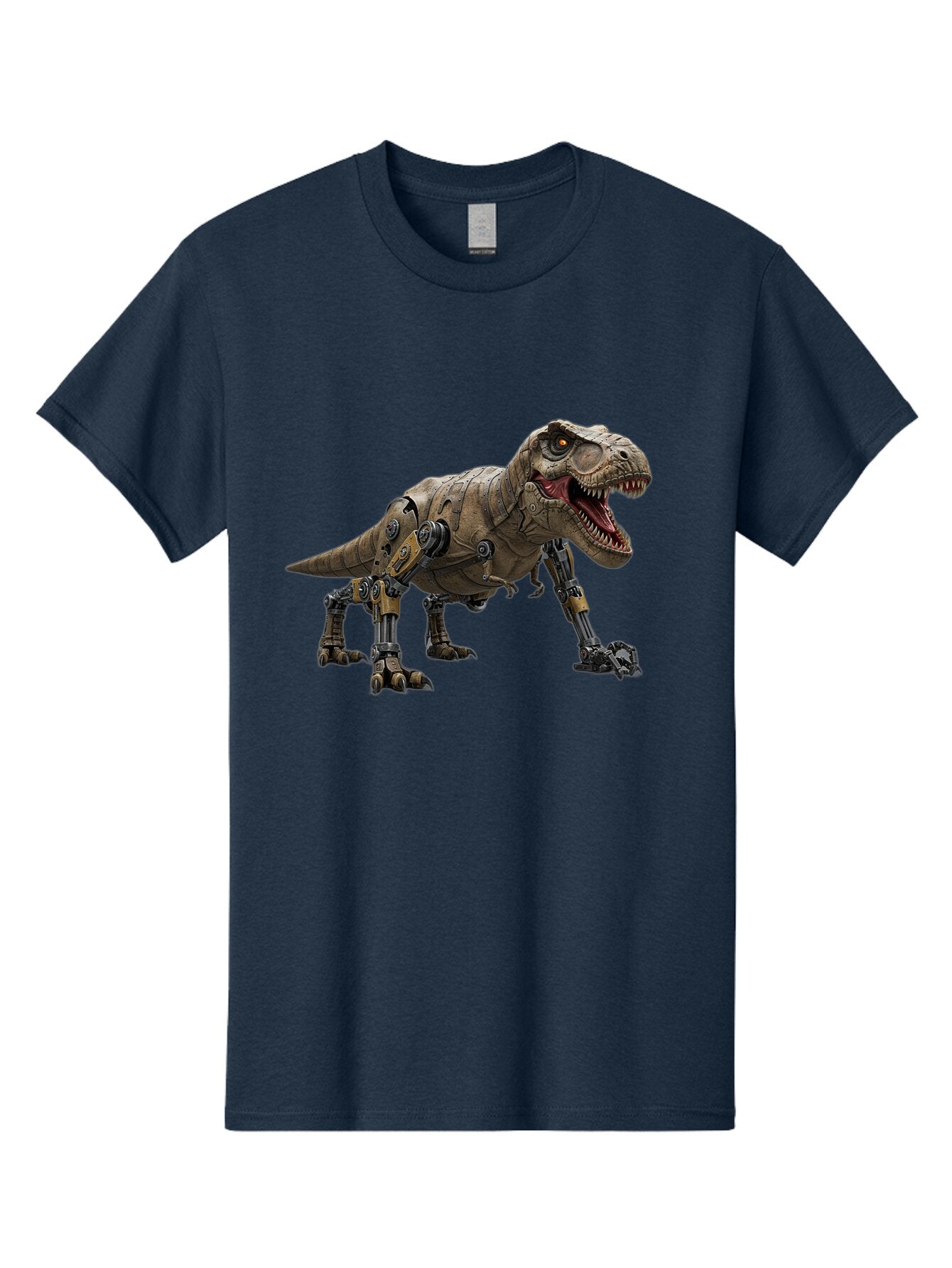 Cyborg-T-Rex Men'S Graphic Tee, 100% Cotton, Comfortable Casual Summer Wear, Machine Washable, Vintage Camera, Old Camera, Antique Camera, Black Camera, Classic Photography, Photography Equipment, Nostalgic Device, Film Camera, Camera Art Baq656 10