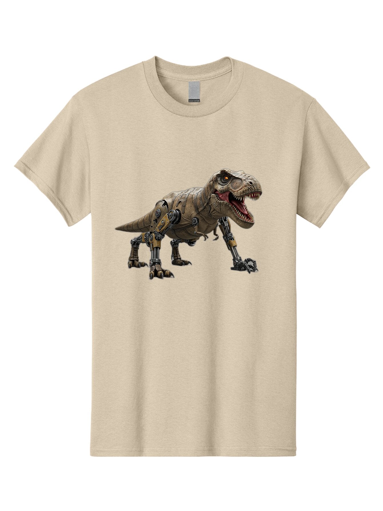 Cyborg-T-Rex Men'S Graphic Tee, 100% Cotton, Comfortable Casual Summer Wear, Machine Washable, Vintage Camera, Old Camera, Antique Camera, Black Camera, Classic Photography, Photography Equipment, Nostalgic Device, Film Camera, Camera Art Baq656 9