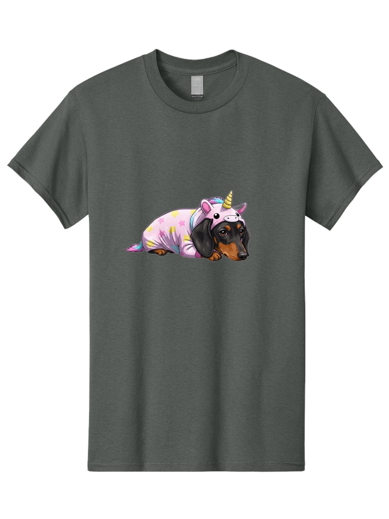 Dachshund-Unicorn Men'S Graphic Tee, 100% Cotton, Comfortable Casual Summer Wear, Machine Washable, Vintage Camera, Old Camera, Antique Camera, Black Camera, Classic Photography, Photography Equipment, Nostalgic Device, Film Camera, Camera Art Baq659 5