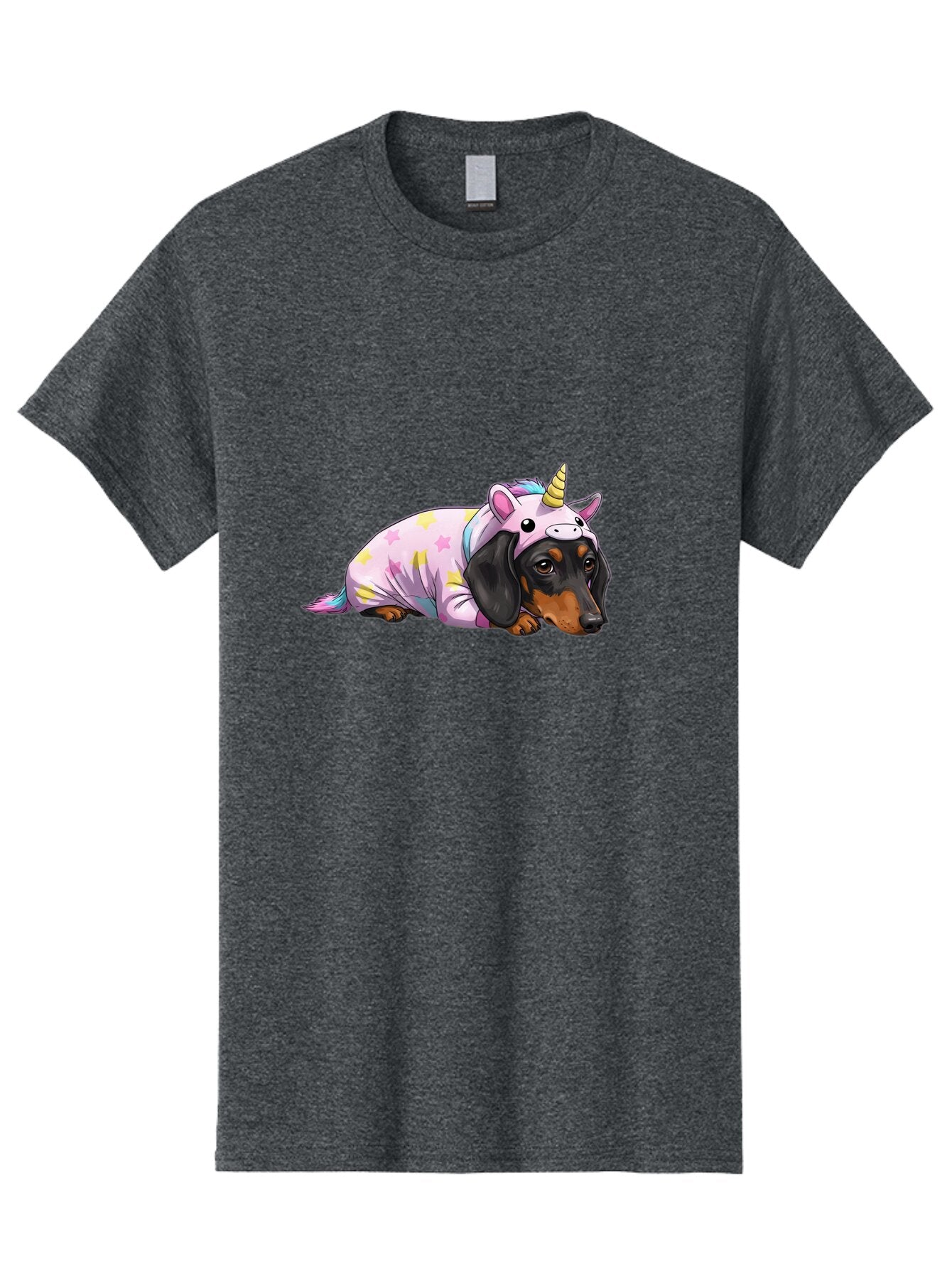 Dachshund-Unicorn Men'S Graphic Tee, 100% Cotton, Comfortable Casual Summer Wear, Machine Washable, Vintage Camera, Old Camera, Antique Camera, Black Camera, Classic Photography, Photography Equipment, Nostalgic Device, Film Camera, Camera Art Baq659 2