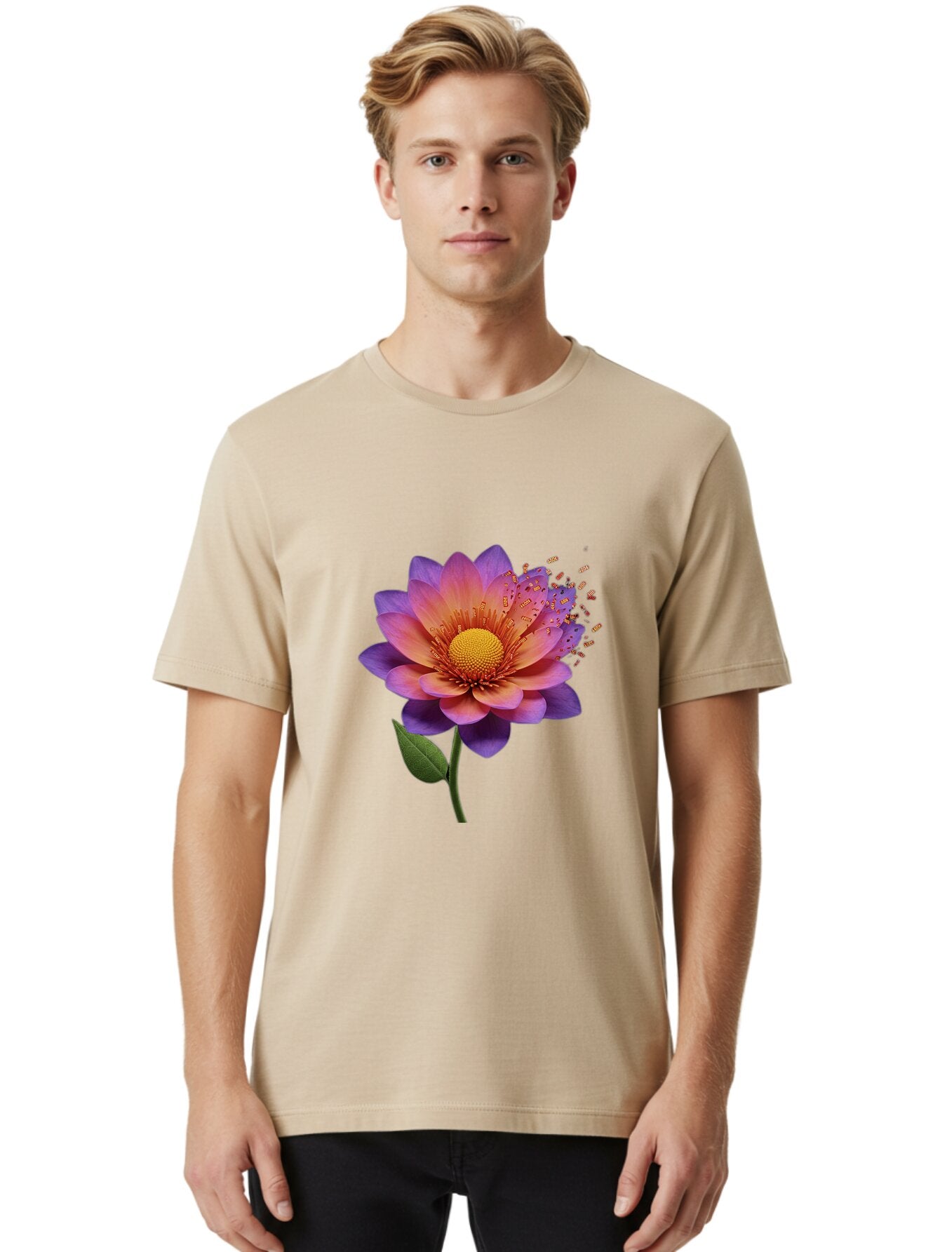 Dahlia-1 Men'S Graphic Tee, 100% Cotton, Comfortable Casual Summer Wear, Machine Washable, Vintage Camera, Old Camera, Antique Camera, Black Camera, Classic Photography, Photography Equipment, Nostalgic Device, Film Camera, Camera Art Baq660 20